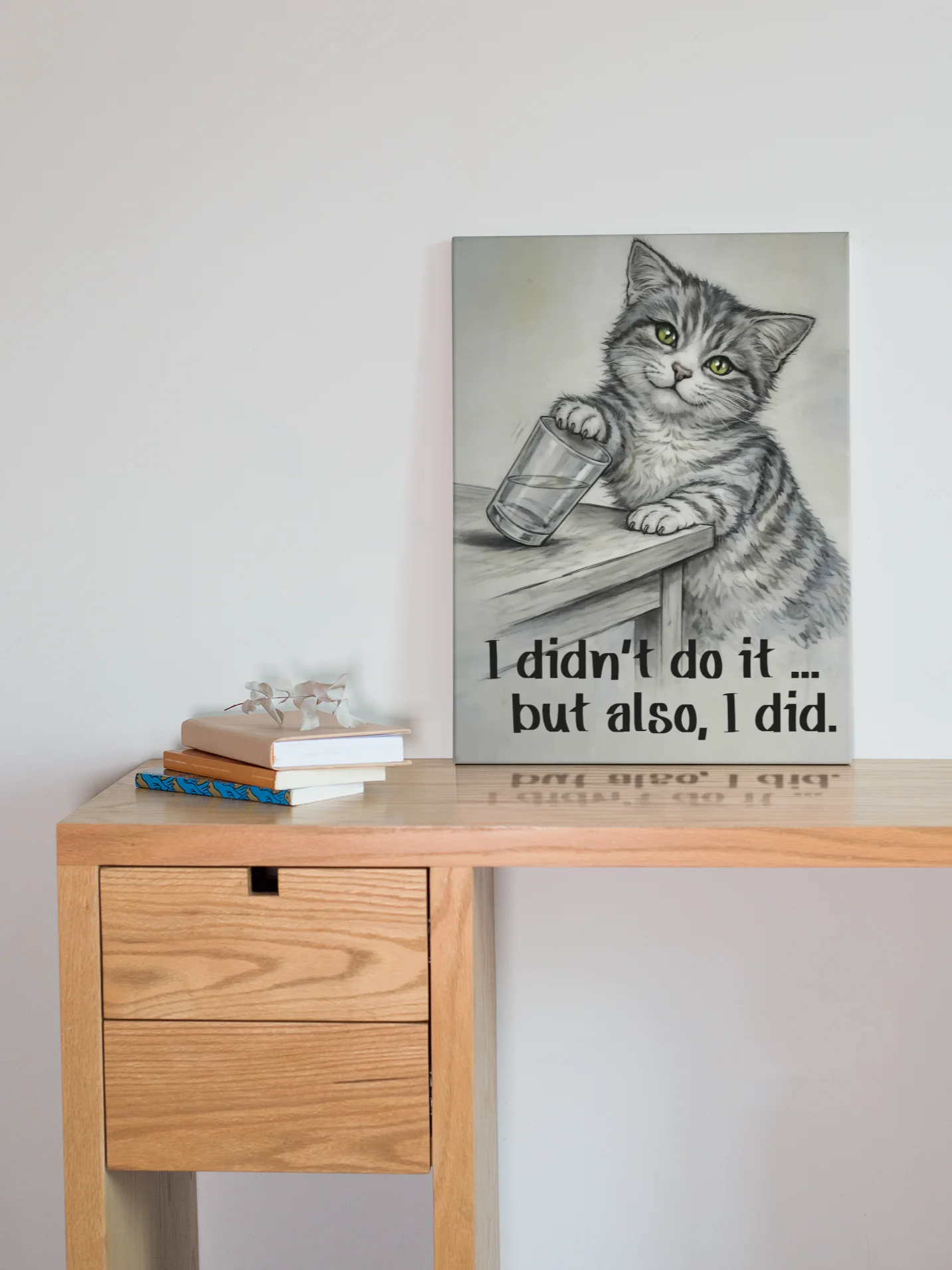 I Didn’t Do It Mischievous Cat Poster product image (70)