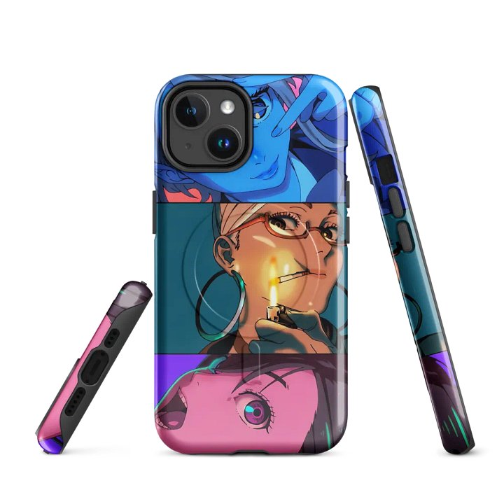 XBOYI x DanDaDan – “Neon Squad” MagSafe® iPhone Case product image (1)