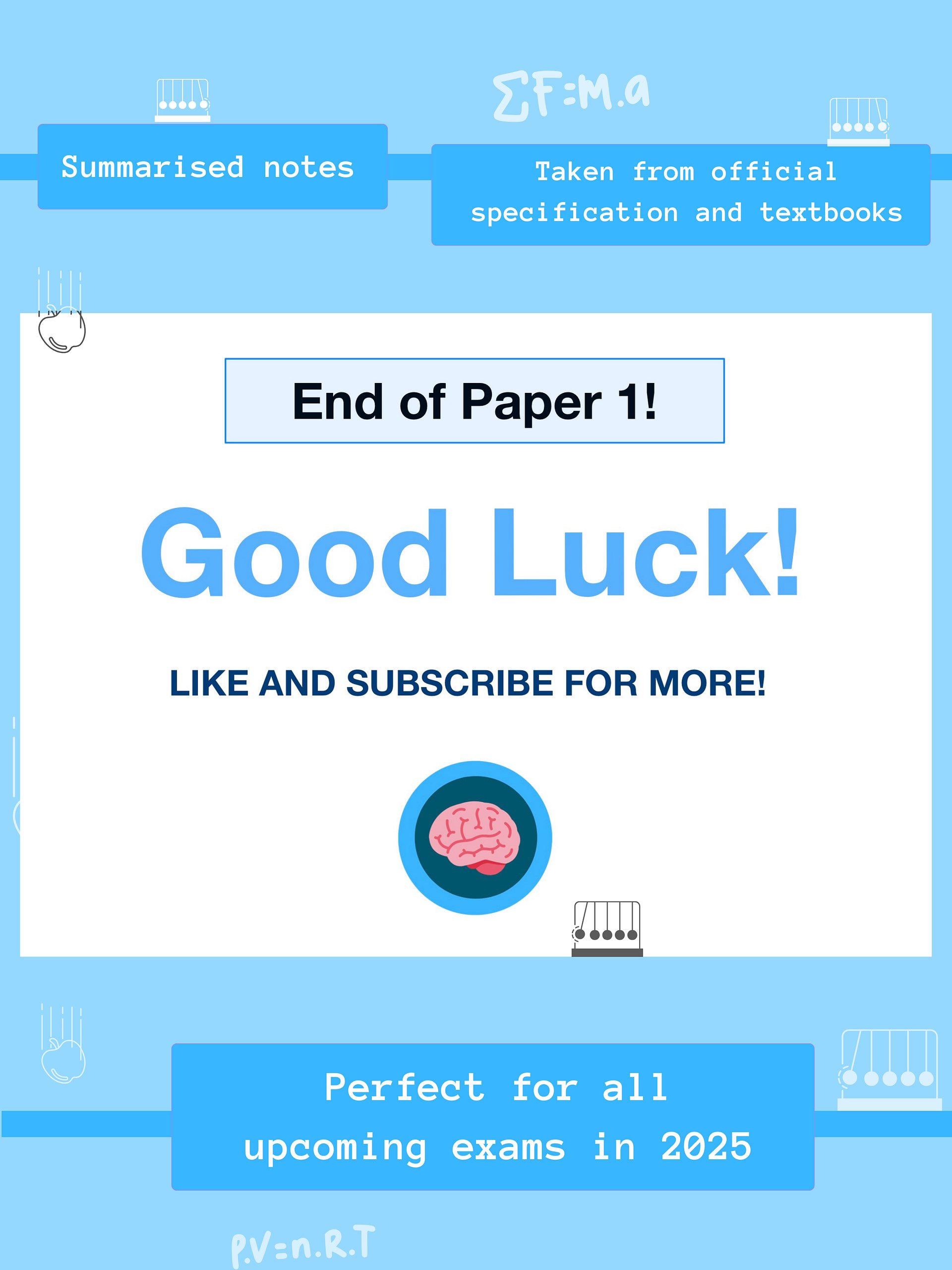 AQA GCSE Physics Paper 1 Revision Notes (30+ Pages) | Revision Made Easy product image (6)