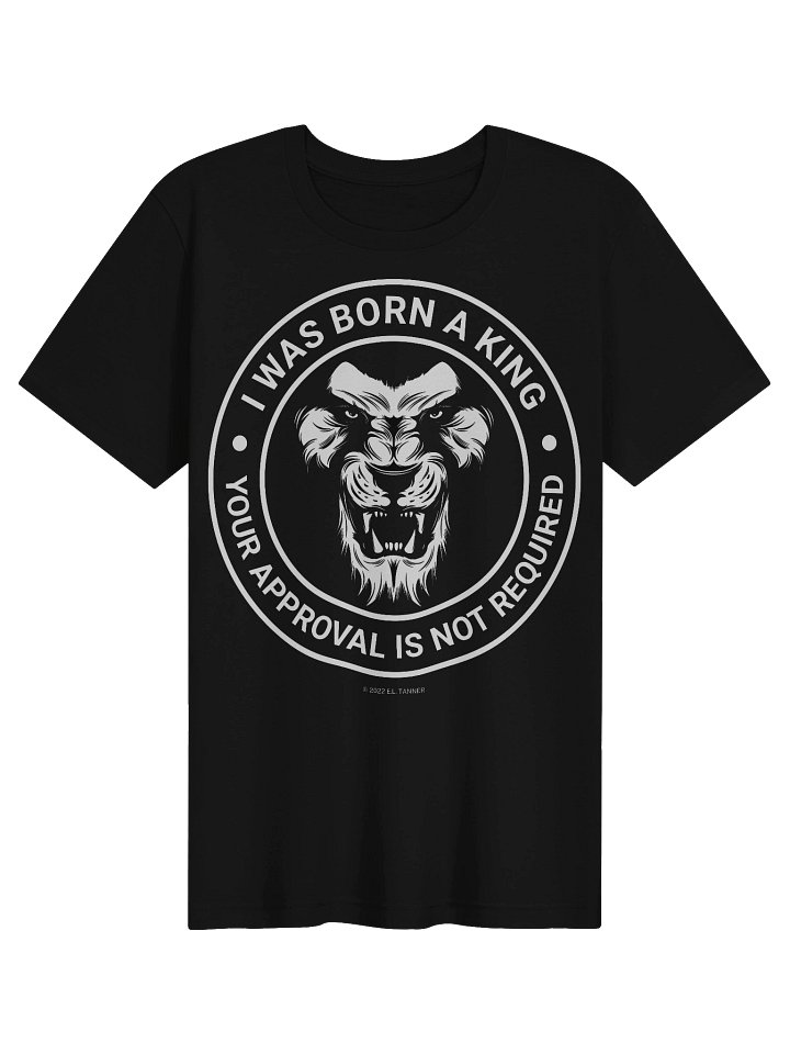 Born King Wht, T-Shirt product image (1)