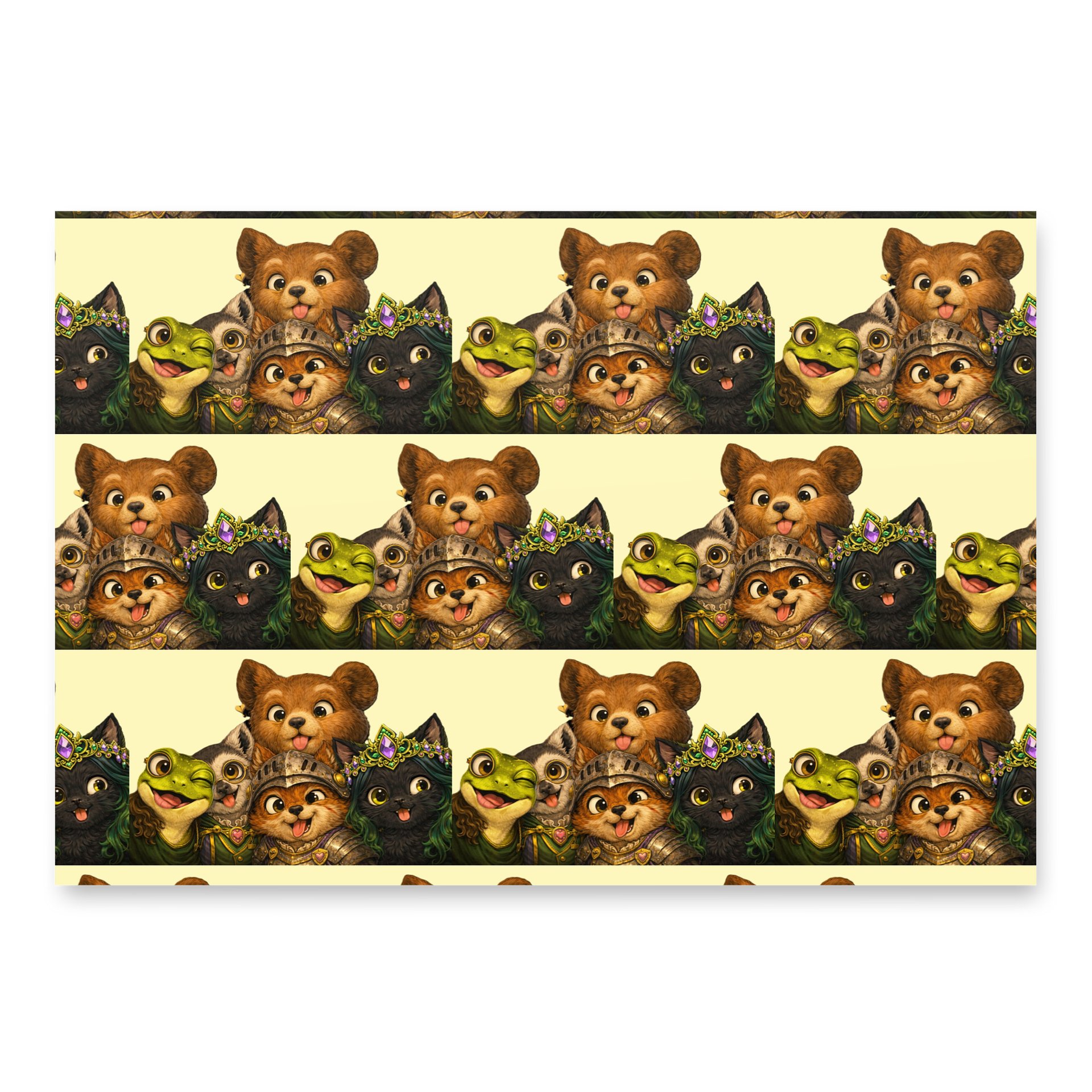 Kingdoms courts wrapping paper product image (2)