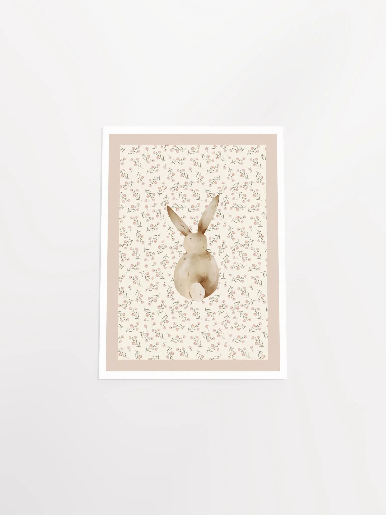 Bunny Boho Nursery Print 1 product image (5)