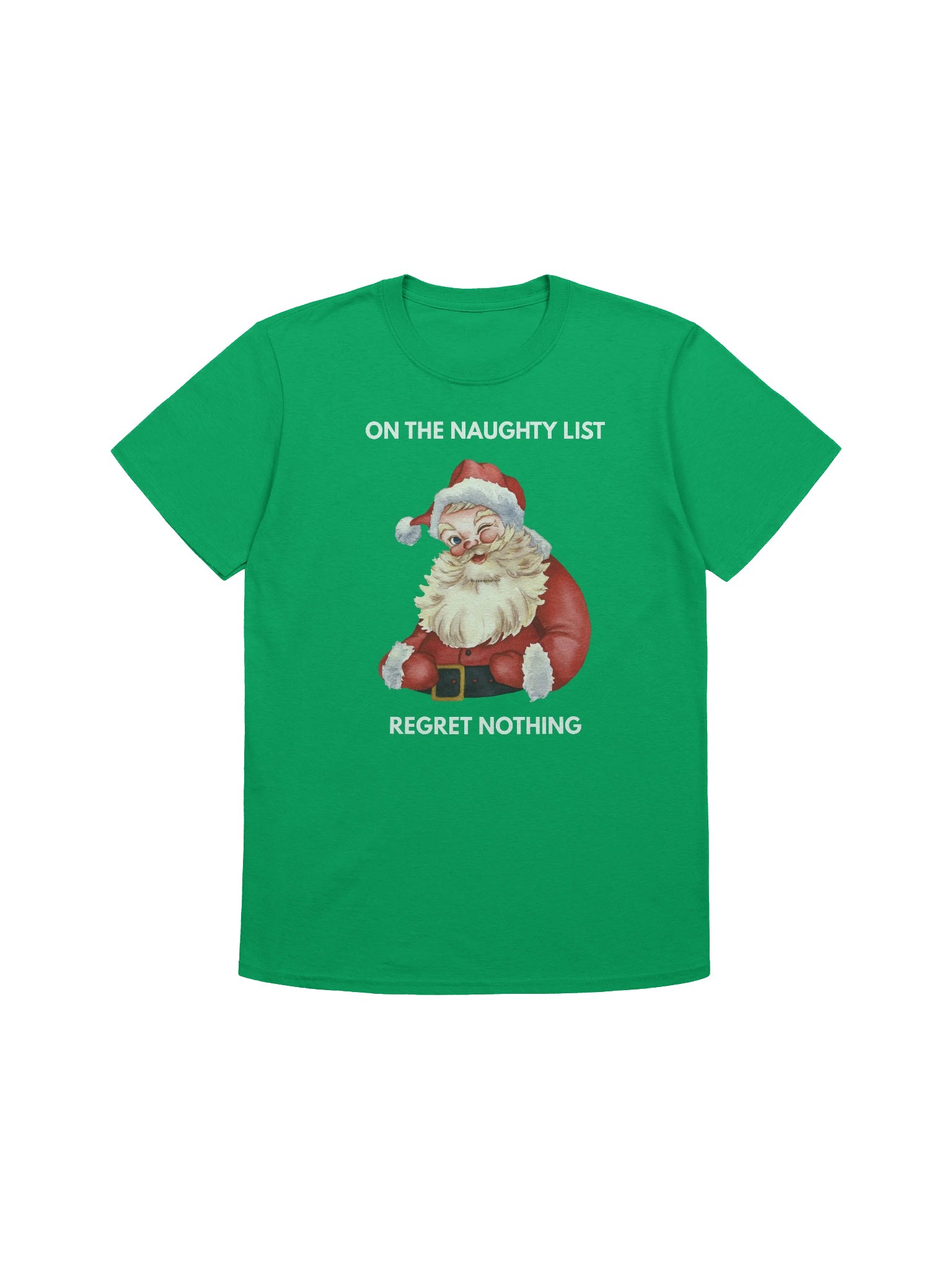 Winking Santa Unisex Softstyle T-Shirt product image (1)
