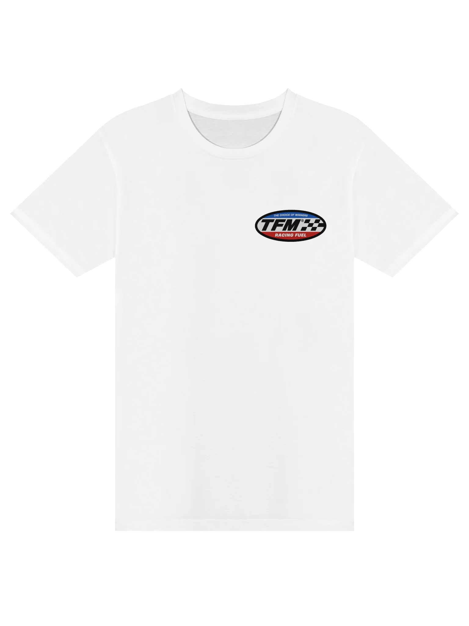 Think Fast Racing Fuel Tee - White product image (1)