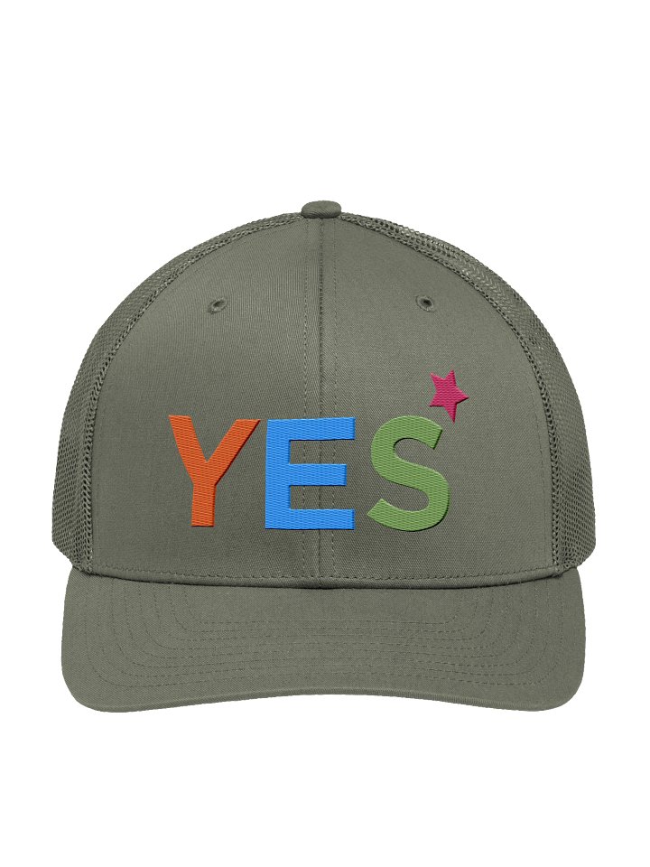 YES Trucker Style Baseball Hat Ball Cap product image (1)