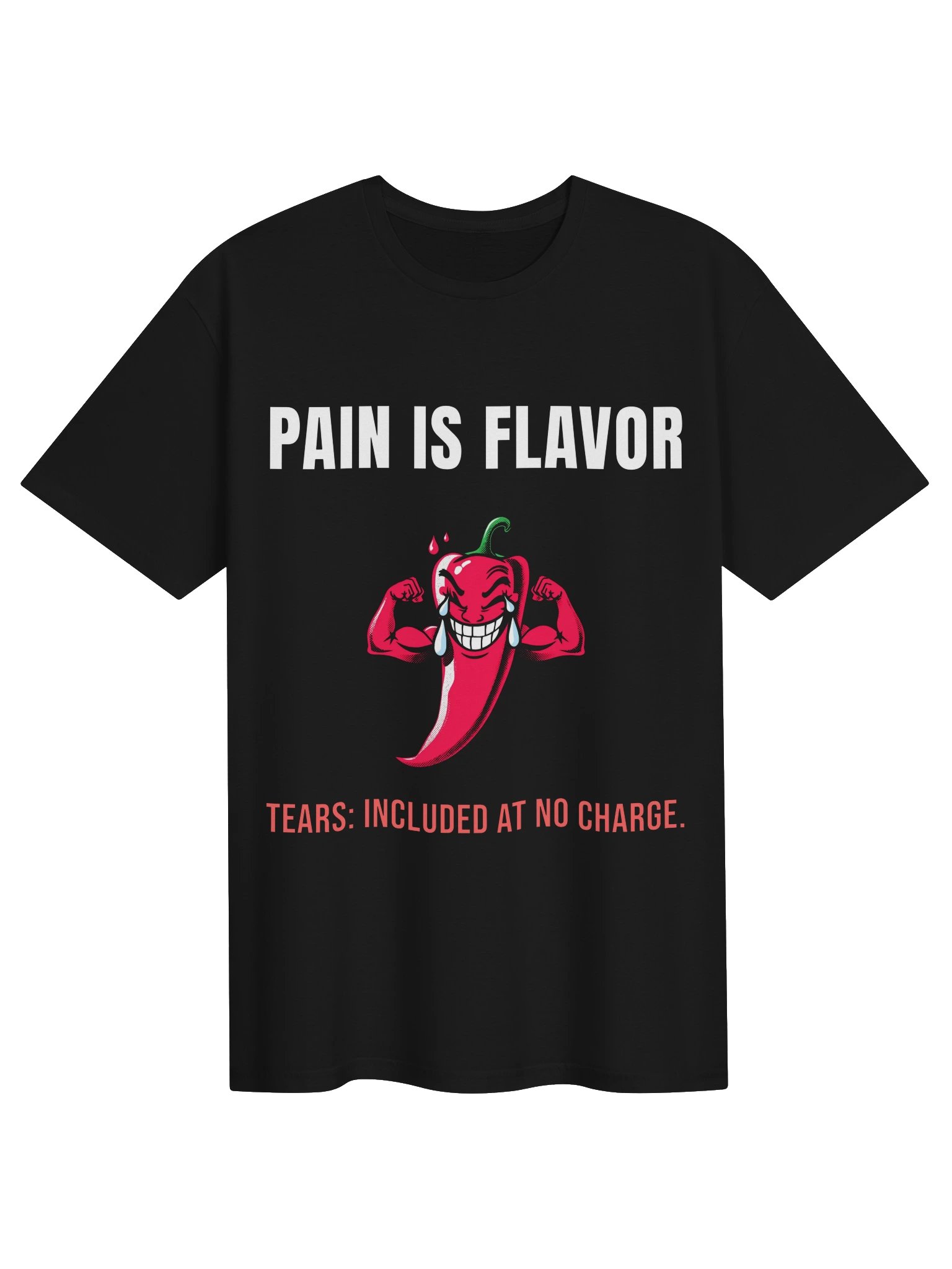Spicy Food Lover Shirt – Pain Is Flavor product image (1)