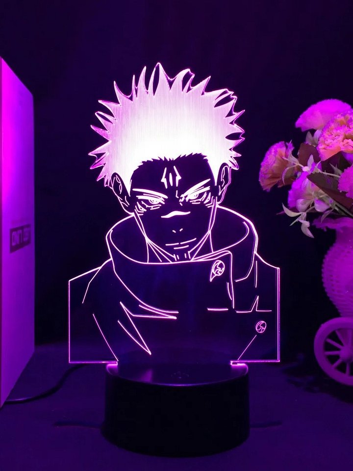 Ryomen Sukuna Figure 3D LEDNight product image (1)