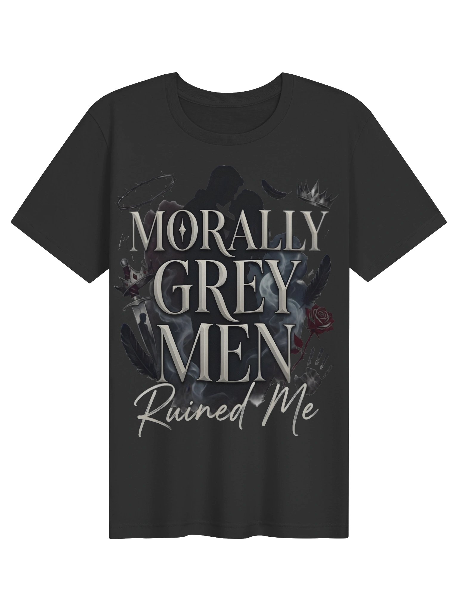 Morally Grey Men Dark Romance T-Shirt product image (1)