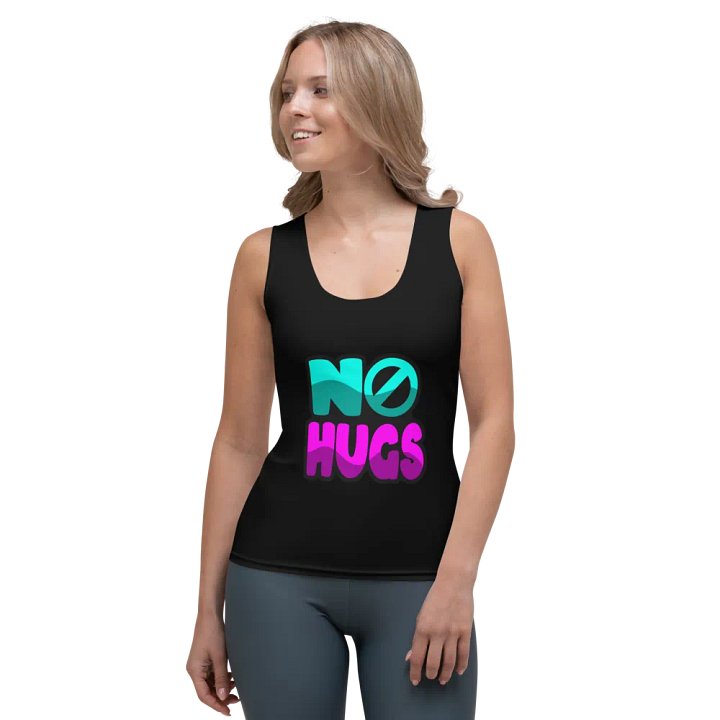NO HUGS WOMEN'S FITTED TANK TOP product image (1)