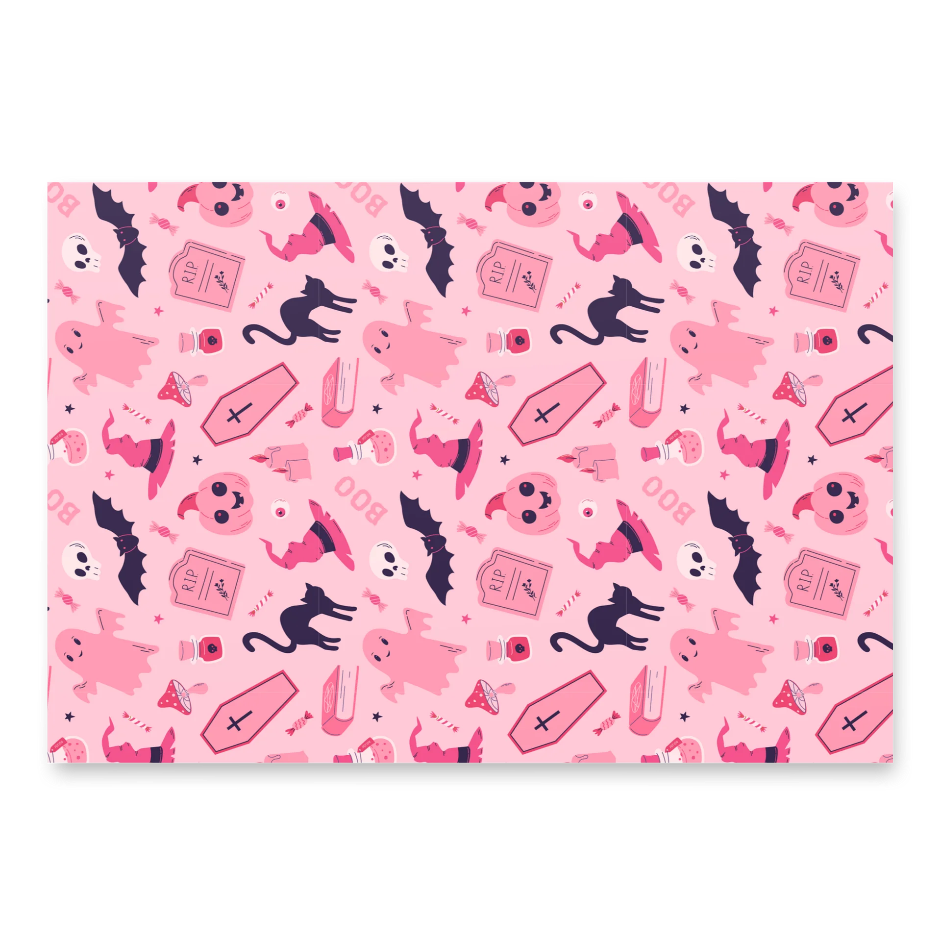 Spooky Wrapping Paper Sheet Set product image (1)