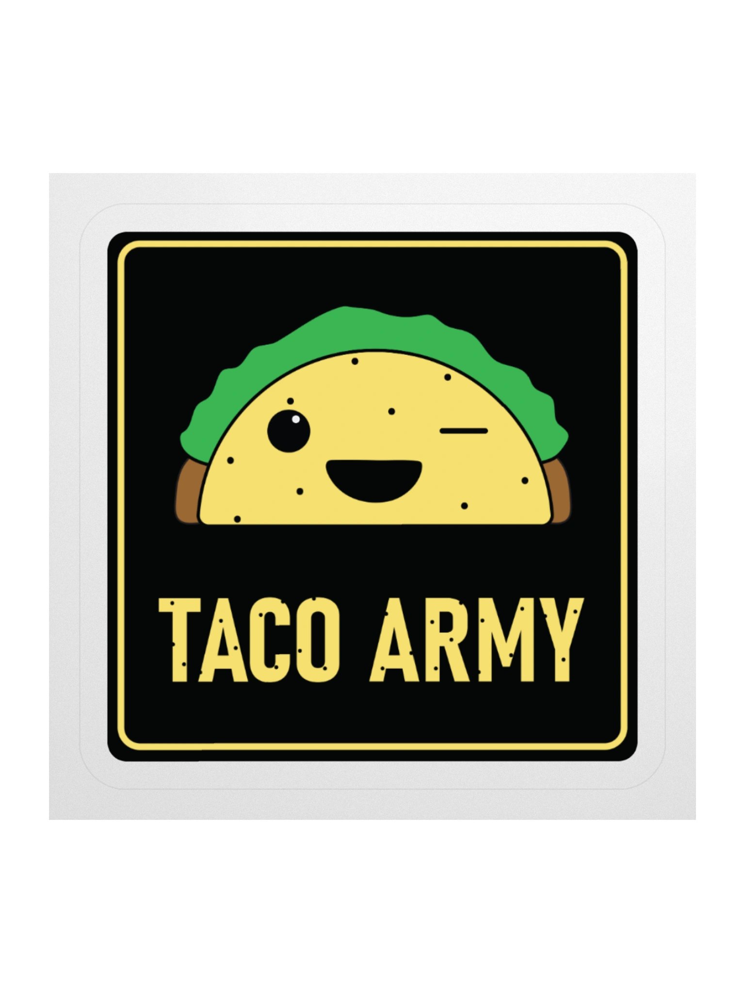 TACO ARMY STICKER product image (1)