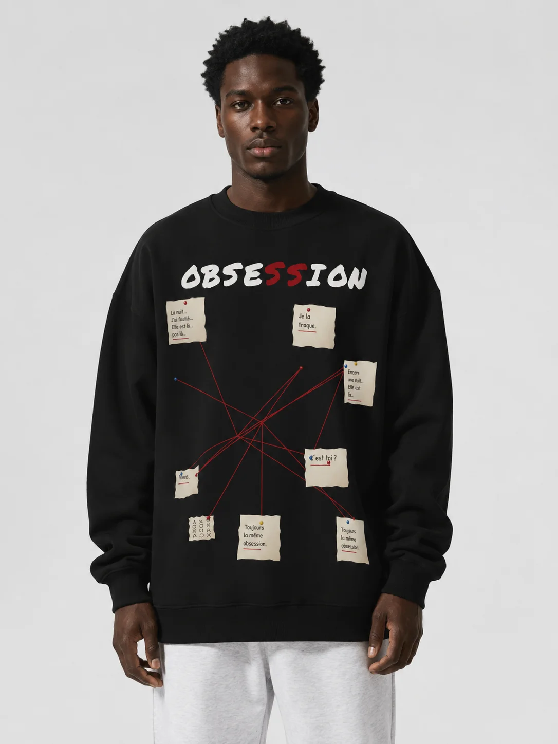 OBSESSION-Sweat coll rond Premium product image (2)