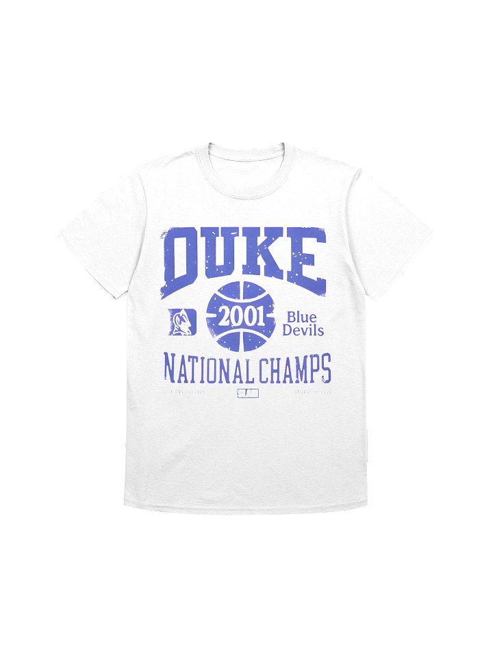 Duke Blue Devils 2001 National Champions Shirt product image (1)