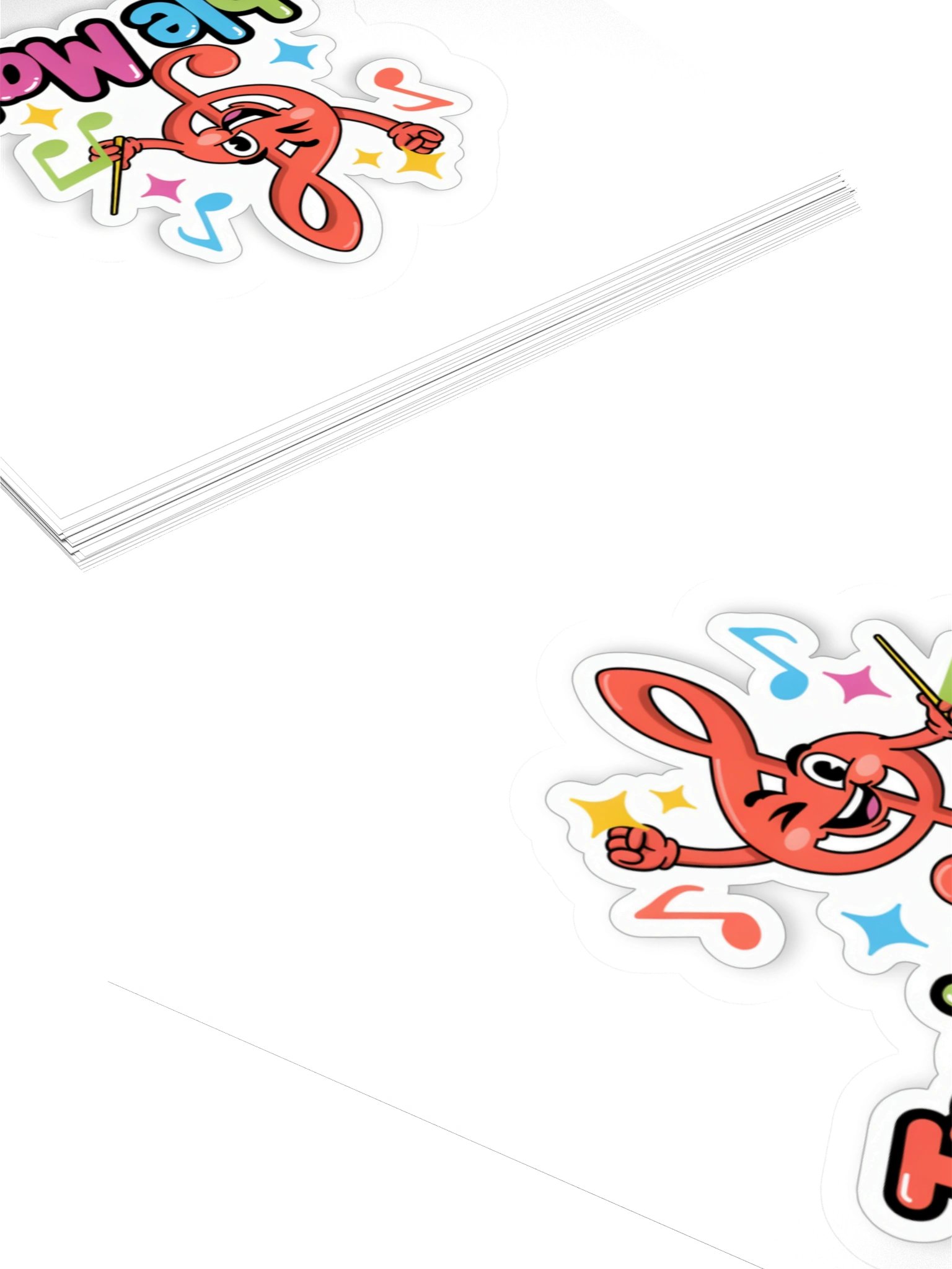 Treble Maker Musical Kiss Cut Sticker product image (11)