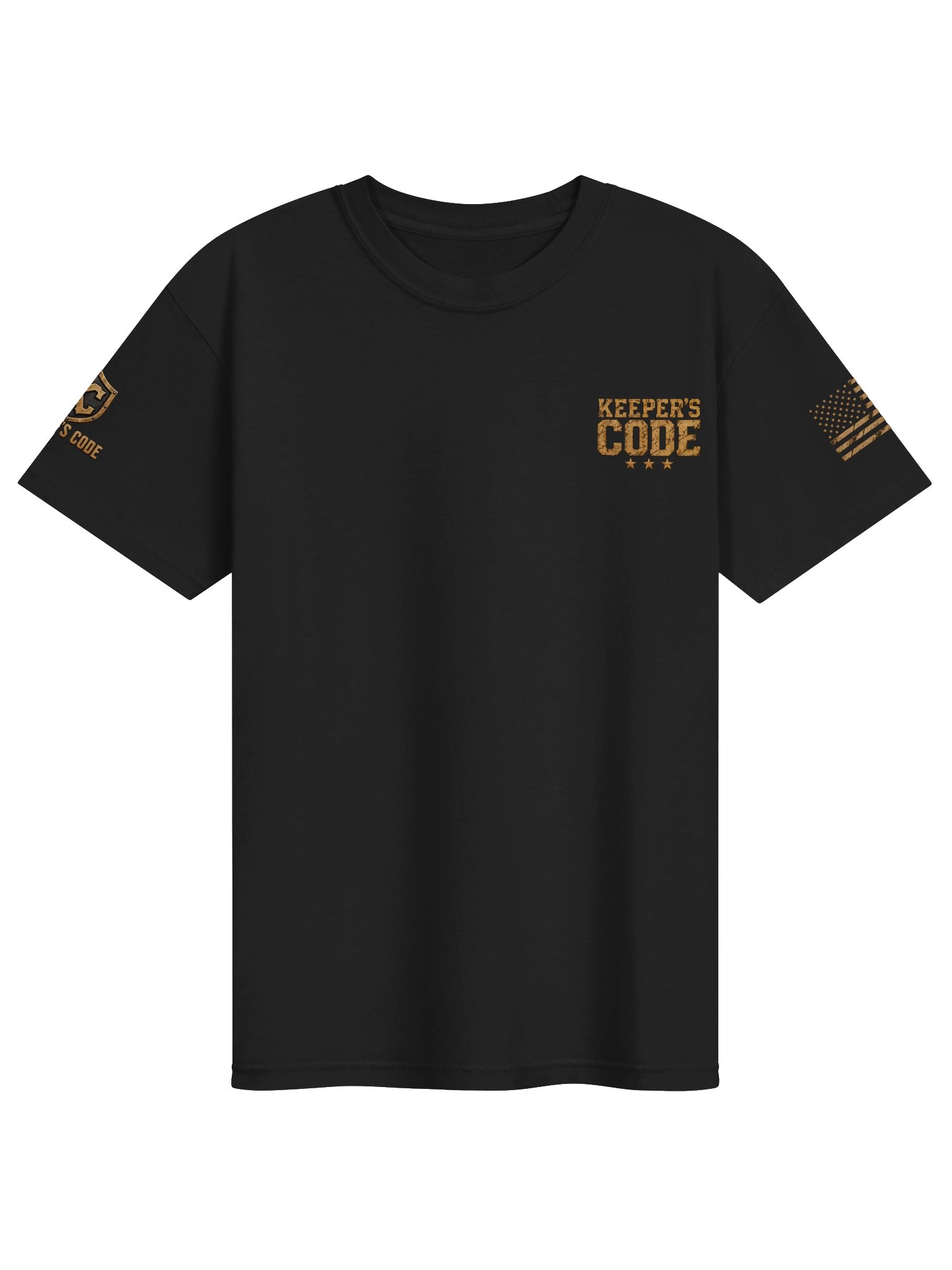 Keeper’s Code™ Men’s CODE 03 Conviction American Warrior T-Shirt product image (3)