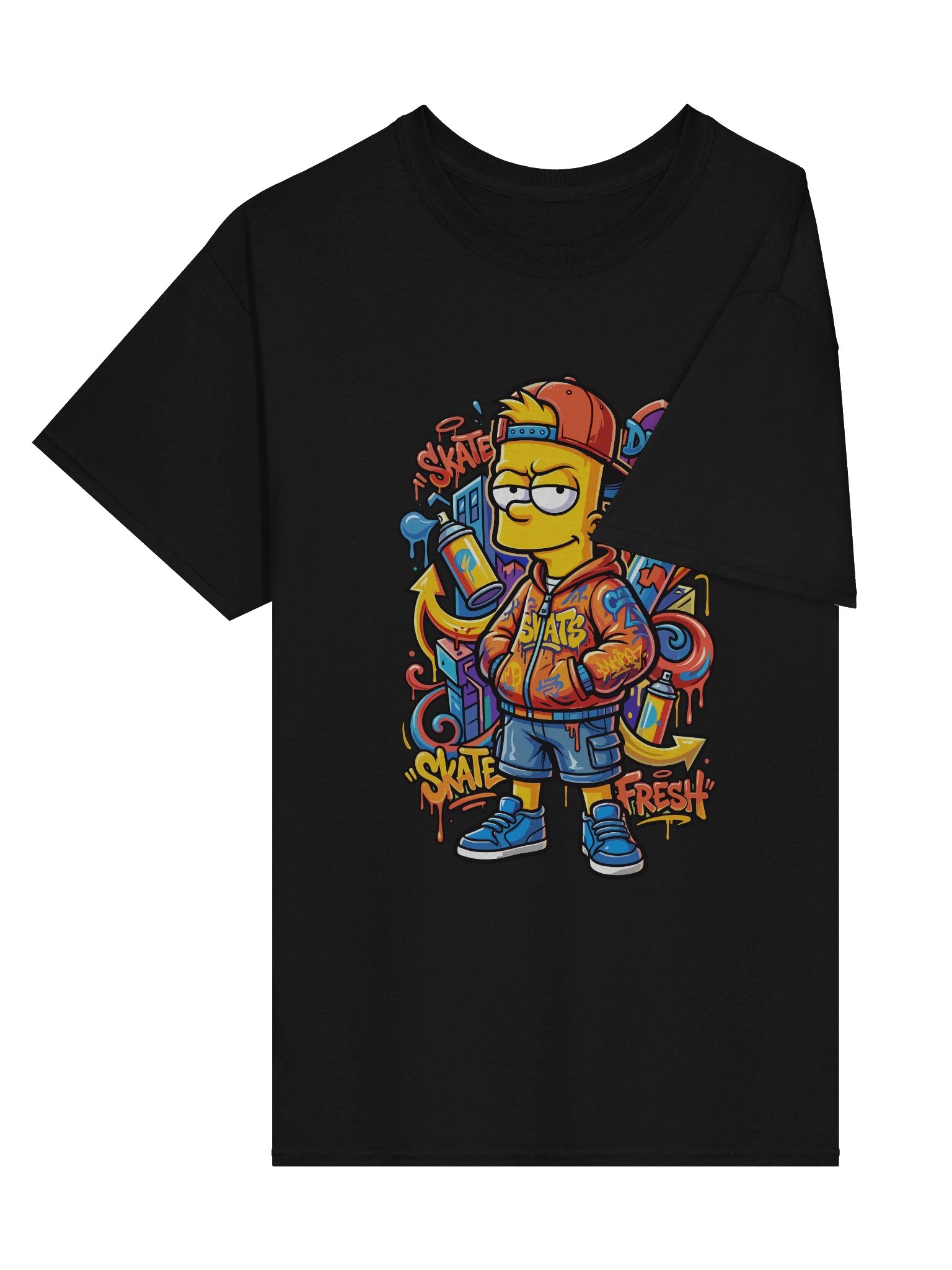 Bart graffiti t-shirt product image (21)