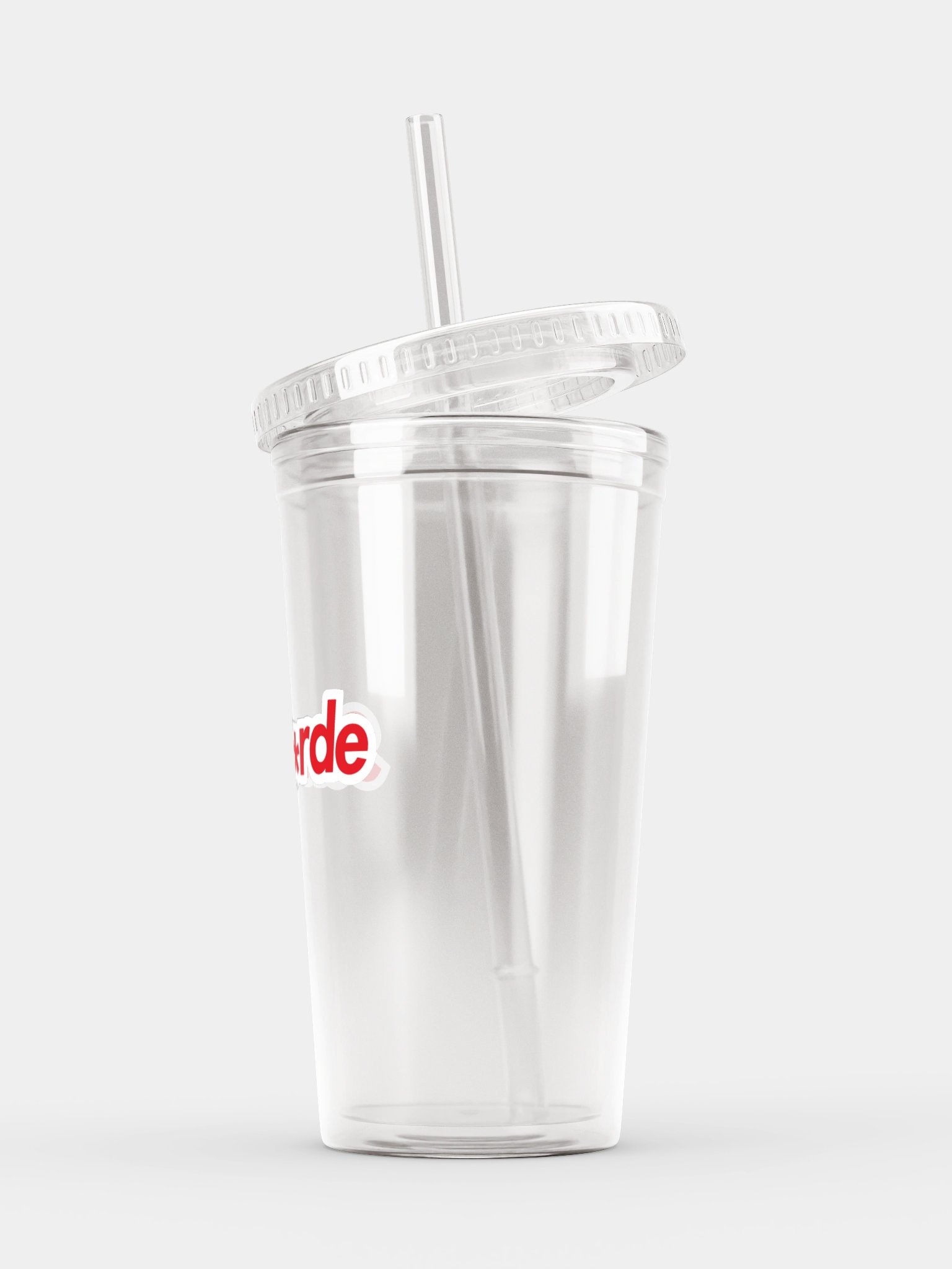 GOBELET TRANSPARENT "SURM*RDE" product image (3)