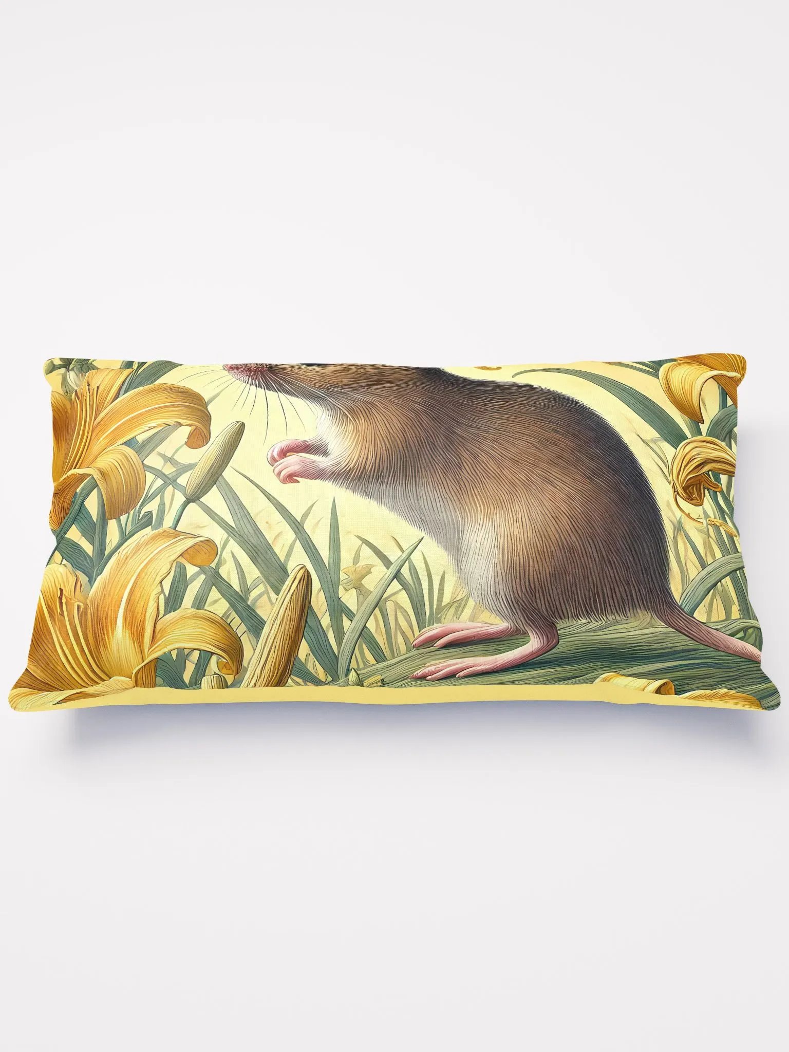 Mouse&Lilies Decorative Pillow product image (2)