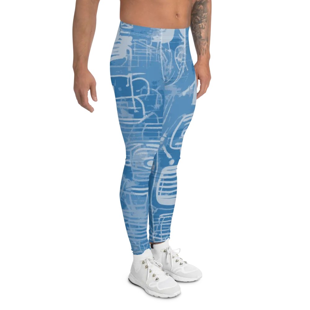 St®èétwise Mecha Graffiti Men's Leggings product image (3)