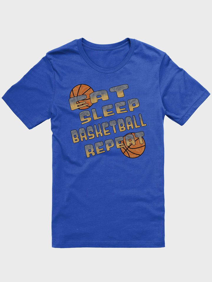 Eat Sleep Basketball Repeat Baller Routine Graphic Tee product image (1)