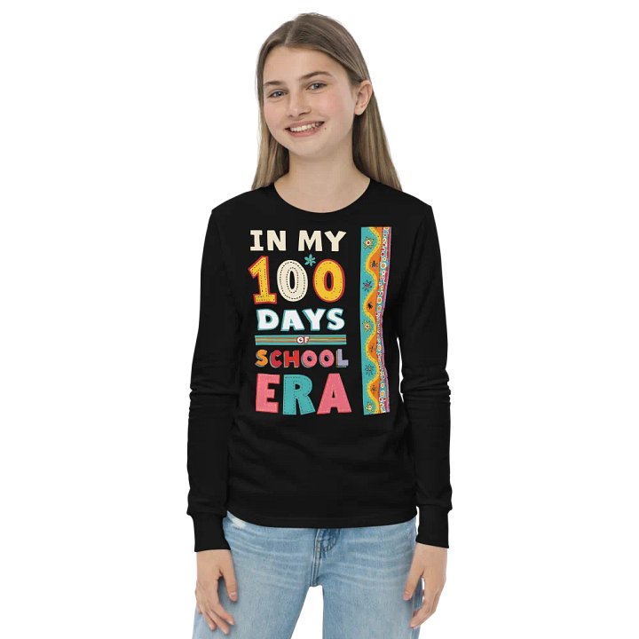In My 100 Days of School ERA Long Sleeve Tee product image (8)