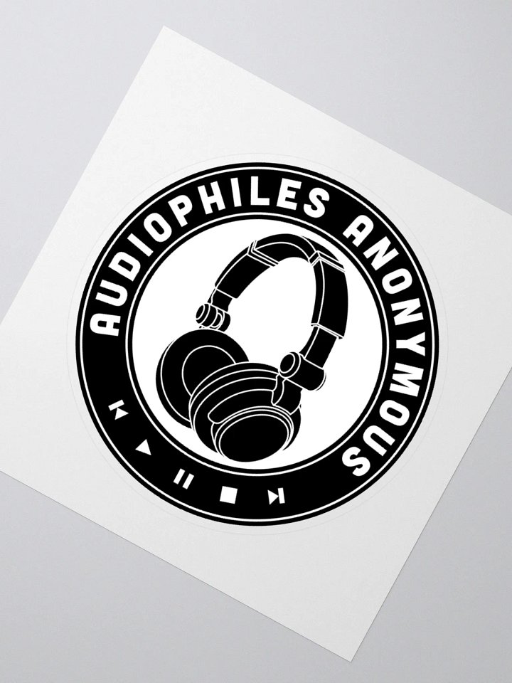 Audiophiles Anonymous Retro Sticker product image (5)