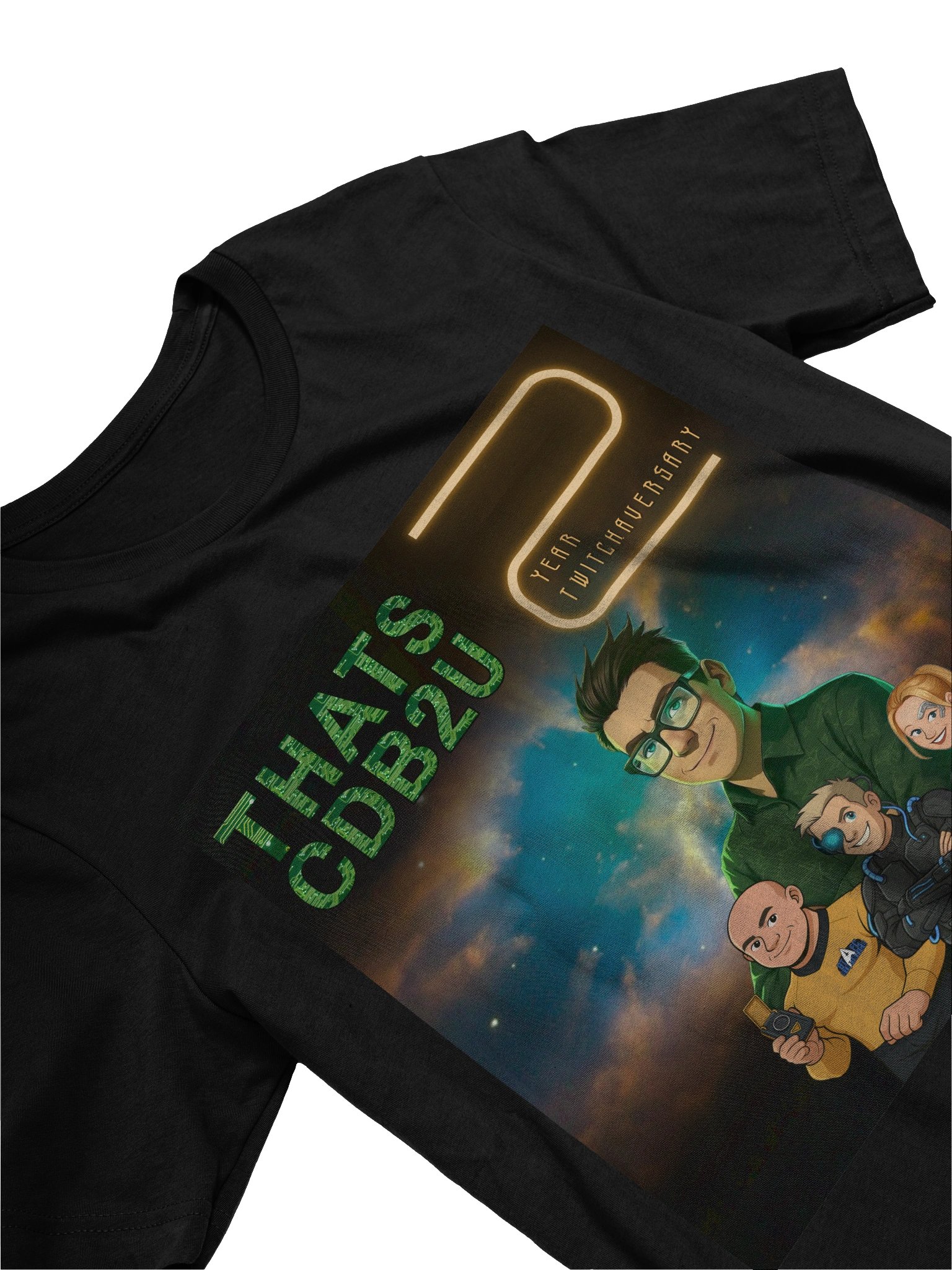The Collective Must Grow – Twitchaversary Tshirt product image (3)