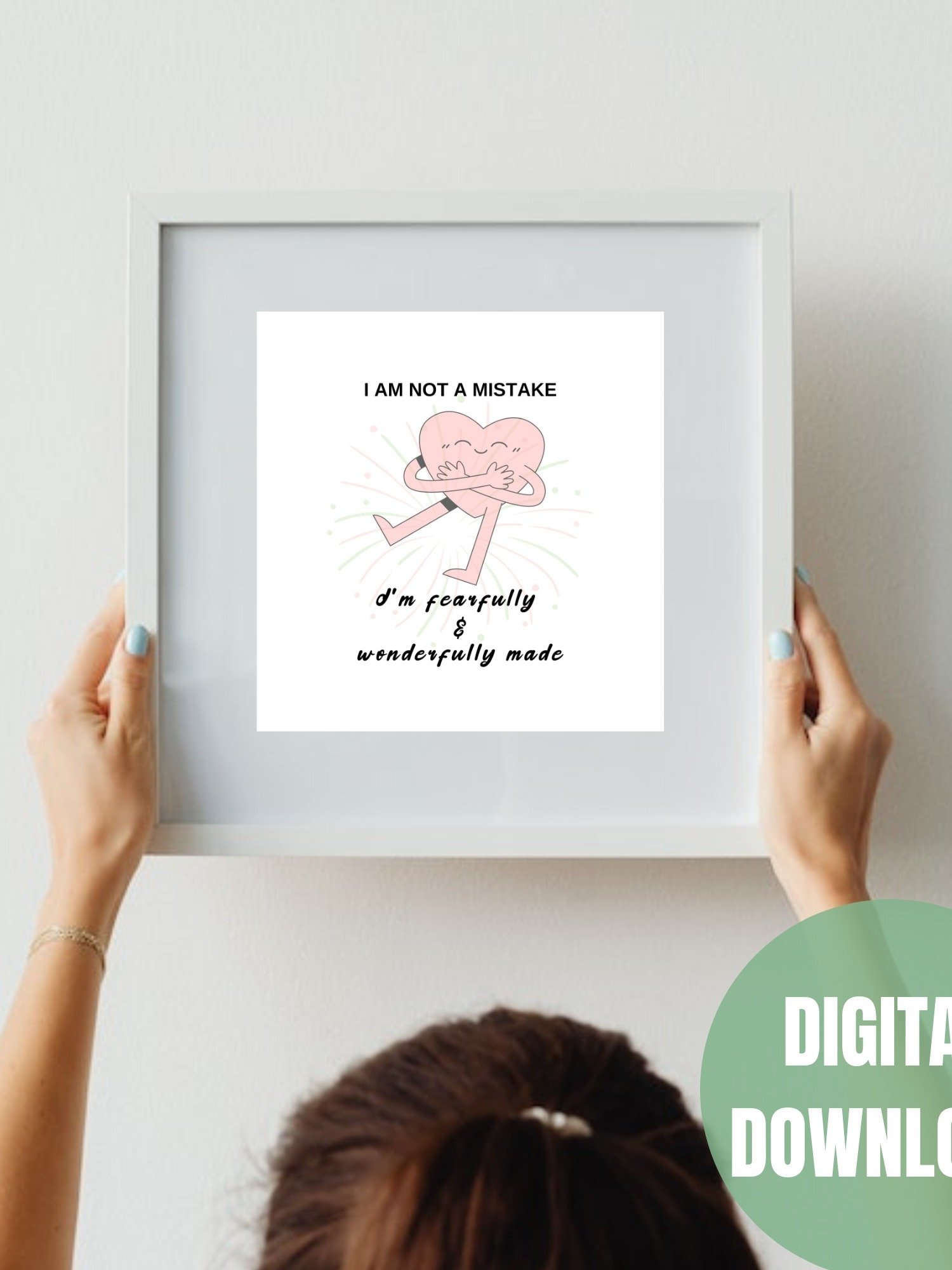 I Am Not A Mistake Printable Wall Art product image (1)
