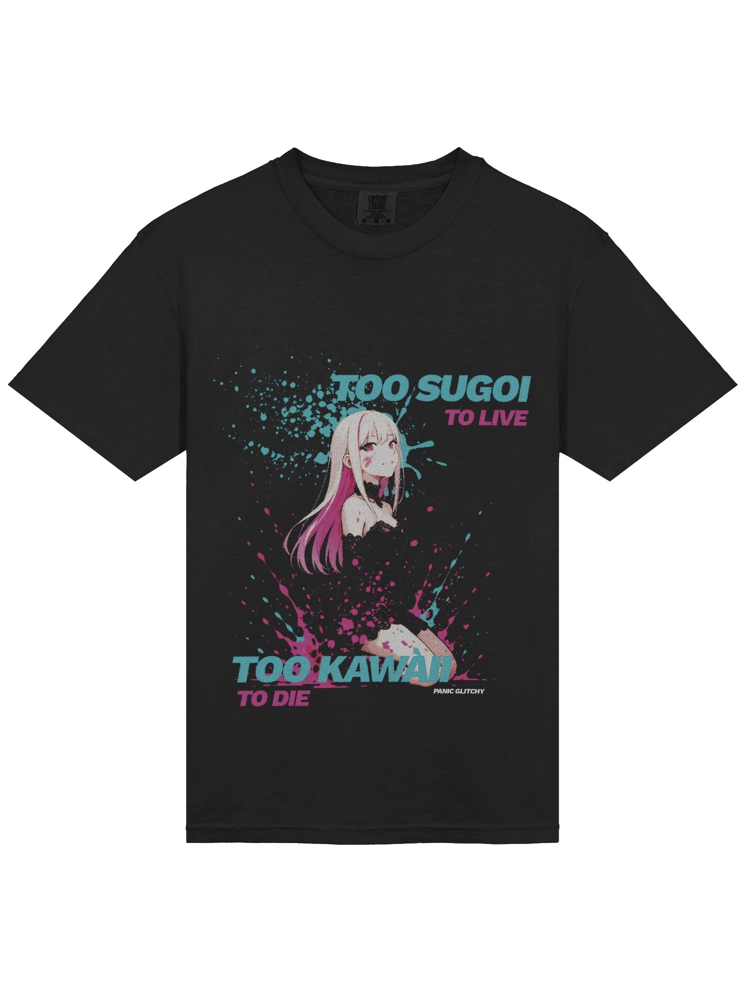 Too Sugoi/Too Kawaii Painted Splash Tee product image (3)
