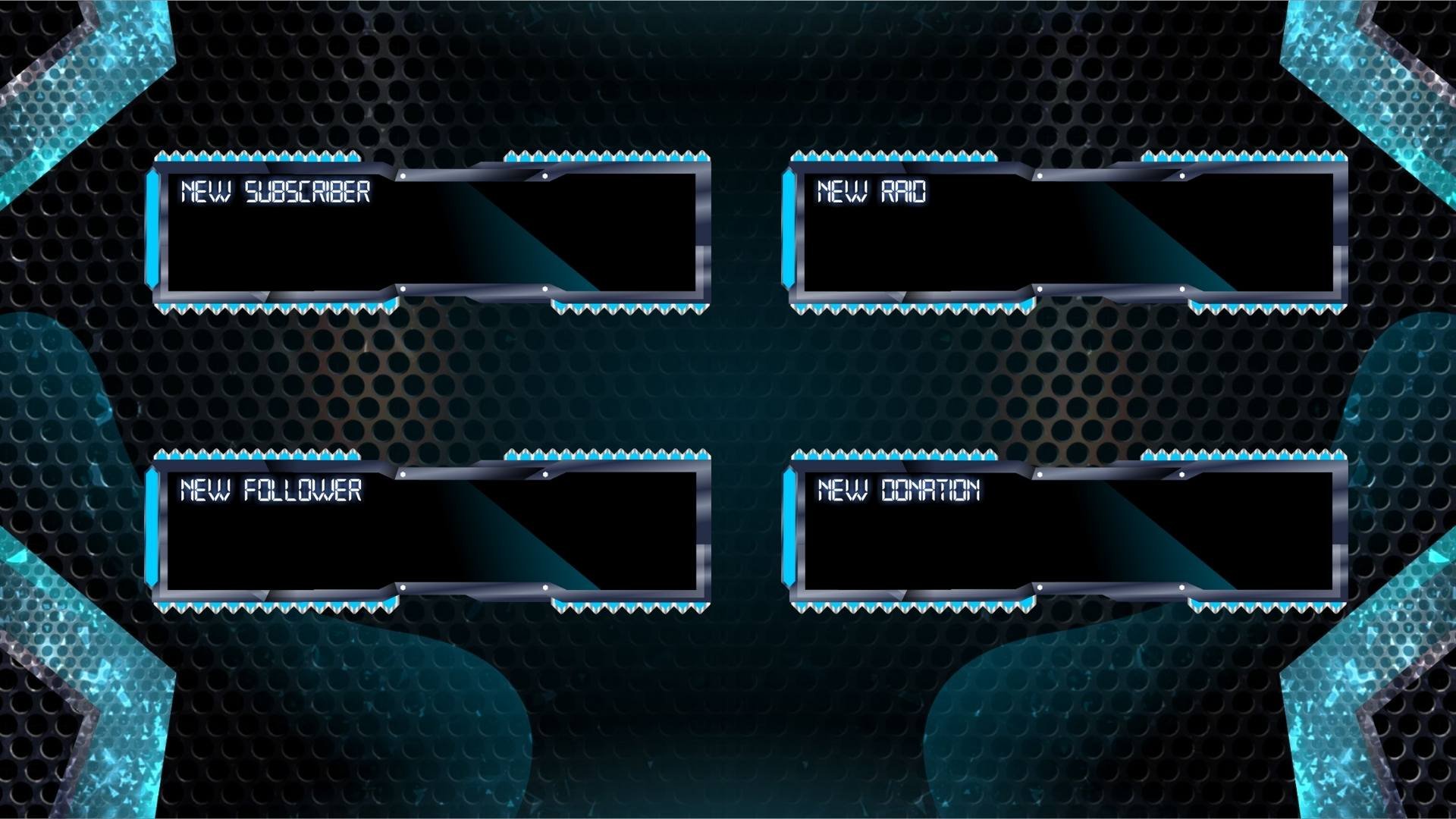 Blue Elegance Stream Overlay Package product image (5)