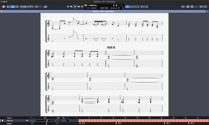CKY - Knee Deep - Guitar Tabs product image (2)
