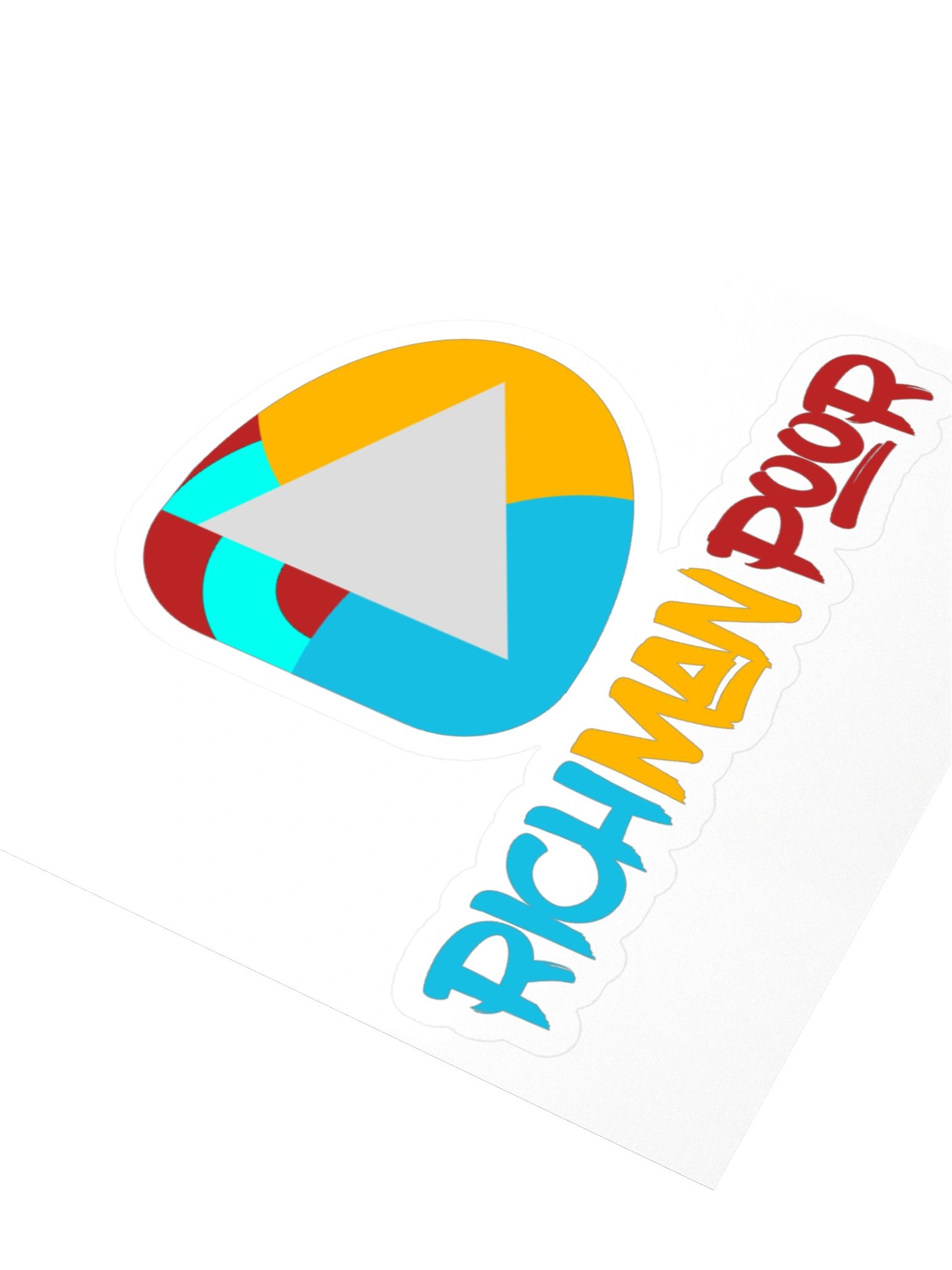 Rich Man Poor Sticker product image (9)