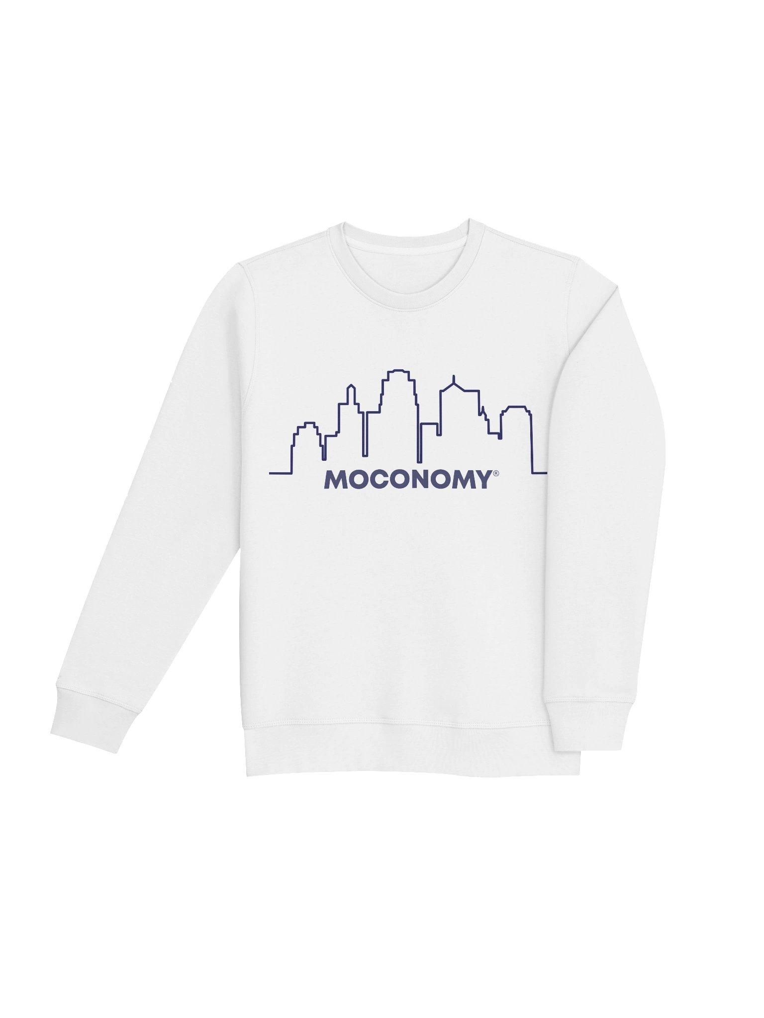 Moconomy Sweatshirt White product image (4)