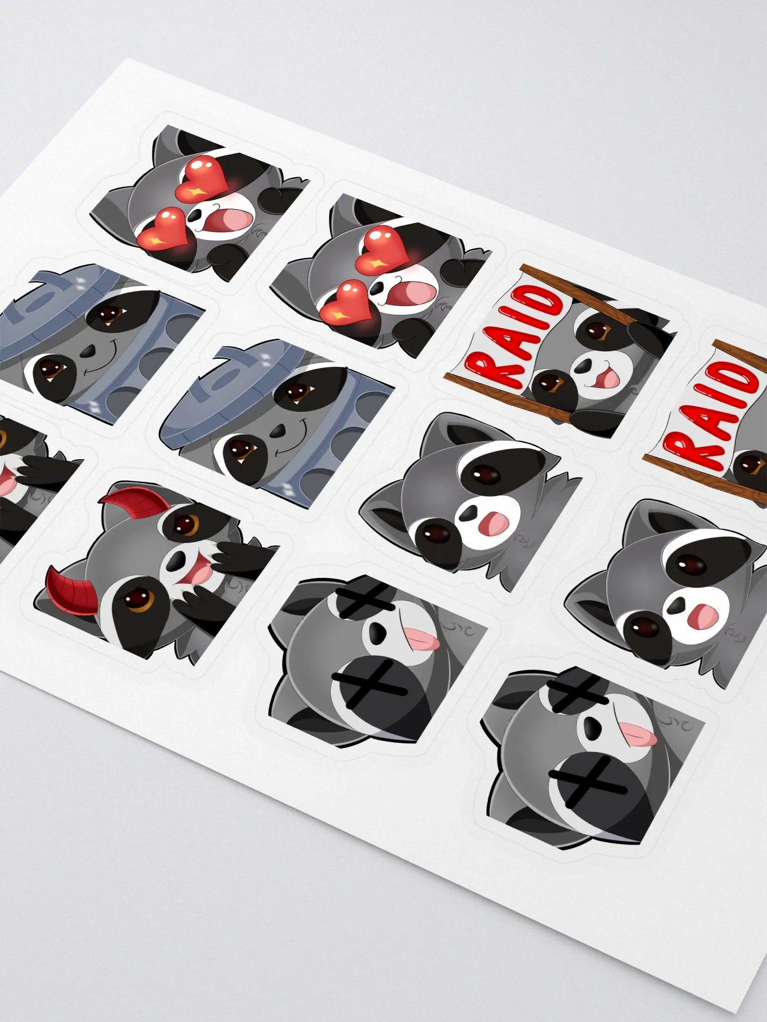 Emote Sticker Sheet product image (2)