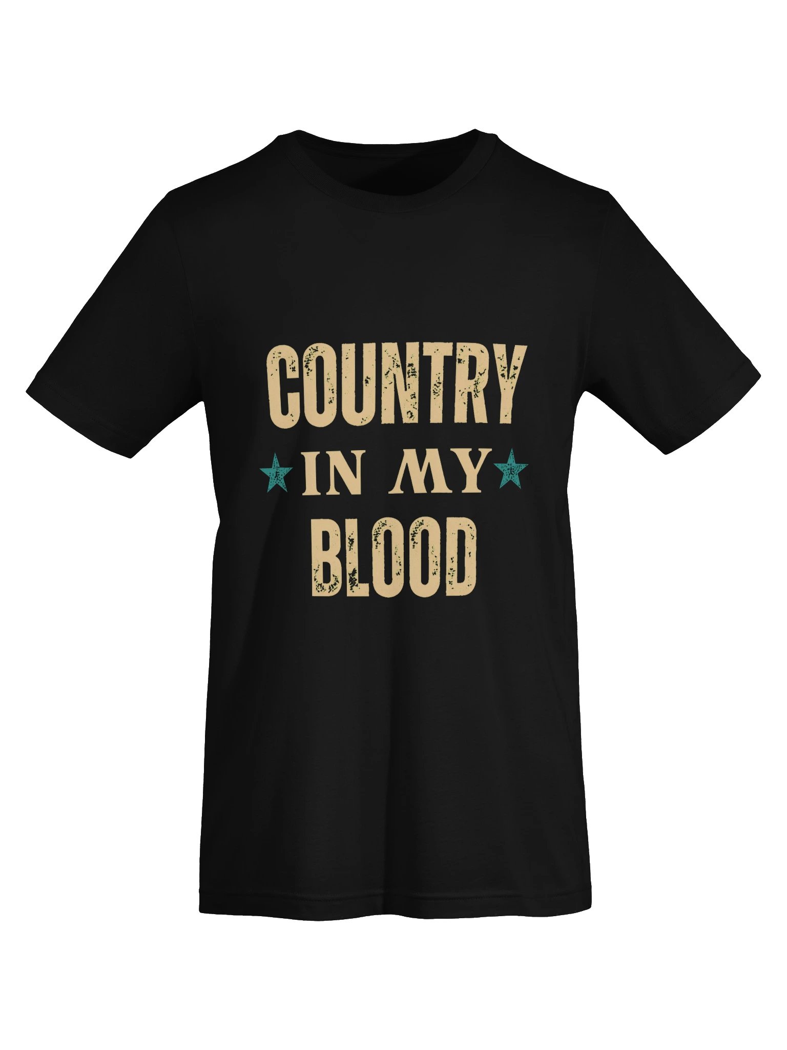 ZeekFamily Country In My Blood Bella+Canvas T-Shirt product image (13)