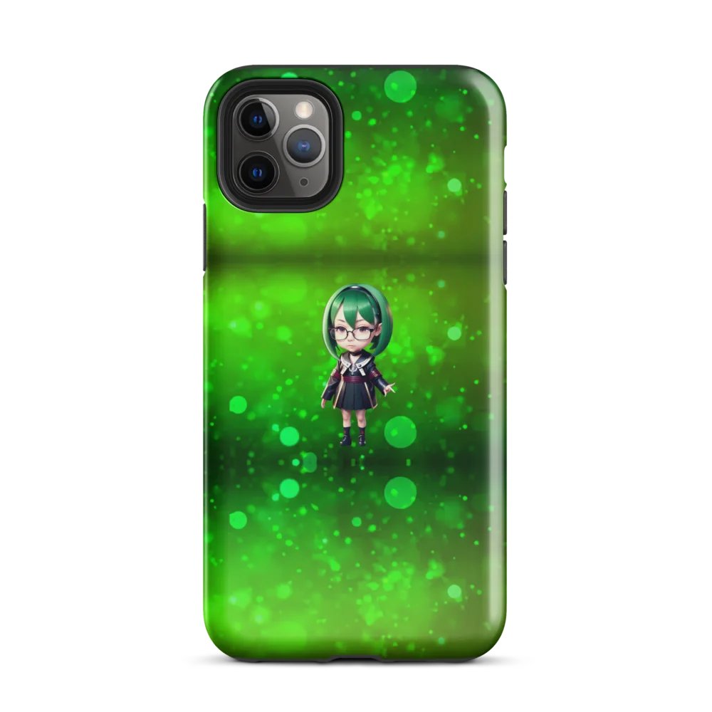 (GREEN CHIBI) K Case for iPhone product image (2)