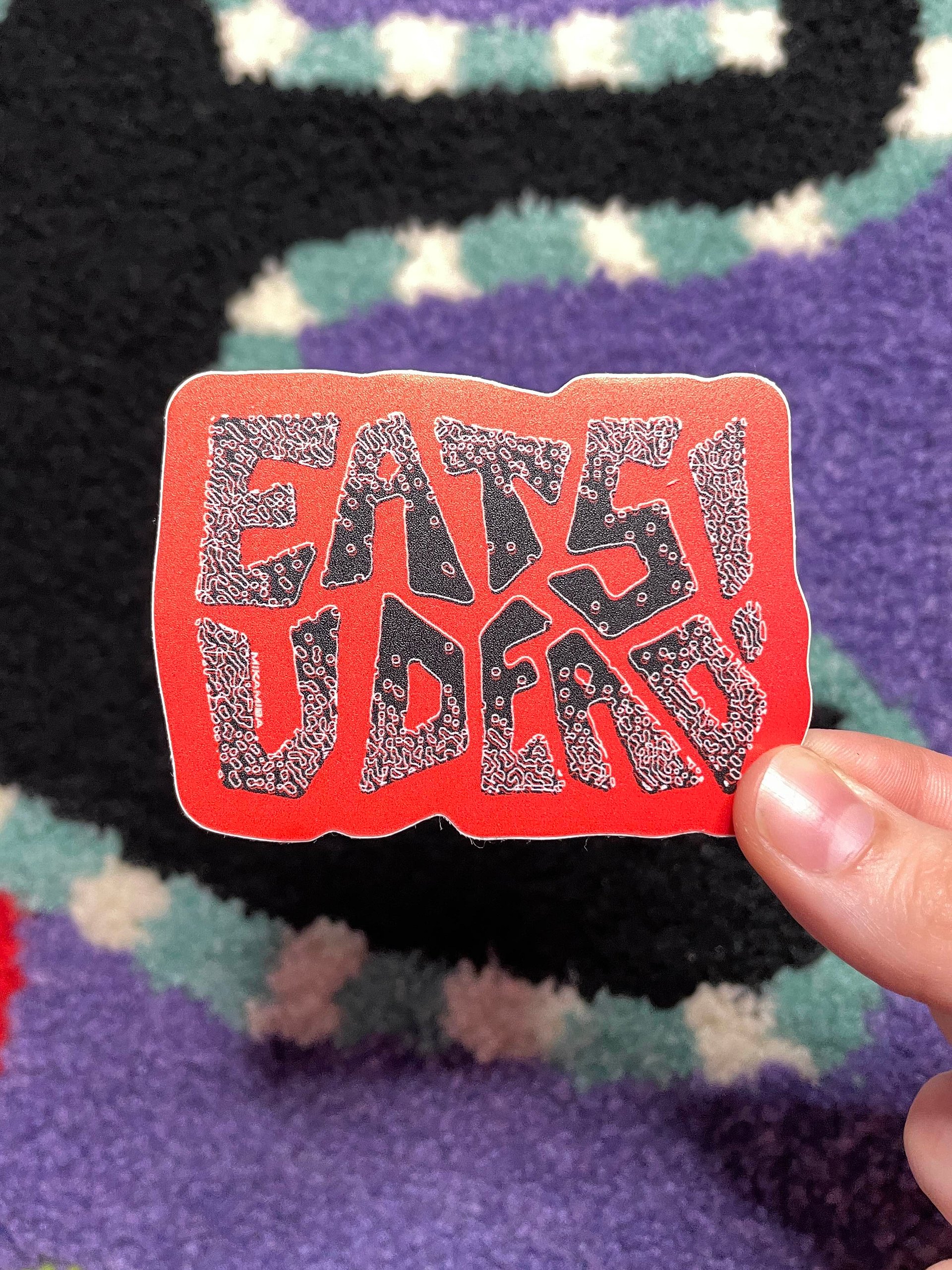 EATS U DEAD! Sticker product image (1)