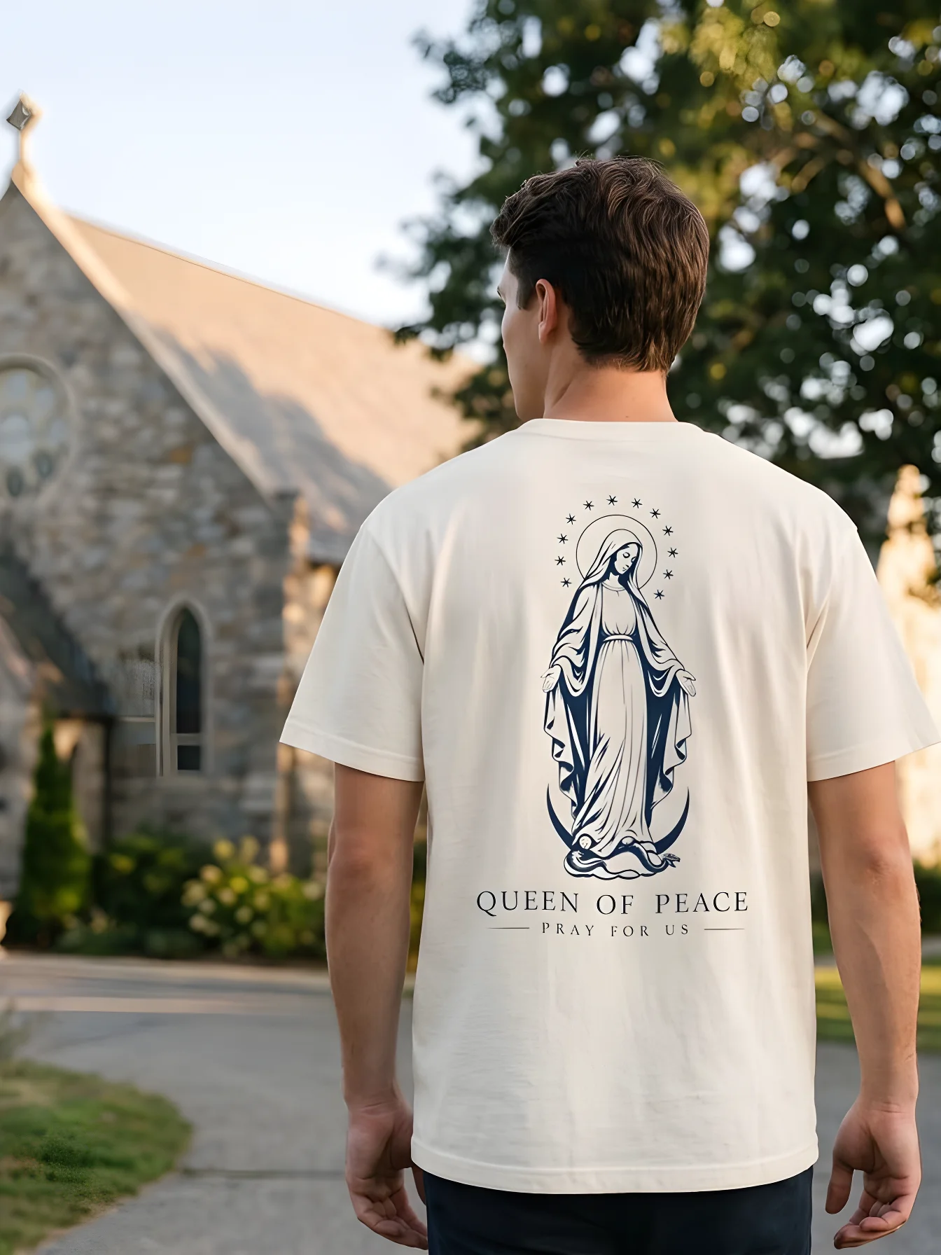 Queen of Peace Tee product image (1)