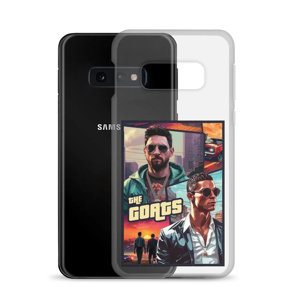 GOATS - Transparent Samsung case product image (21)