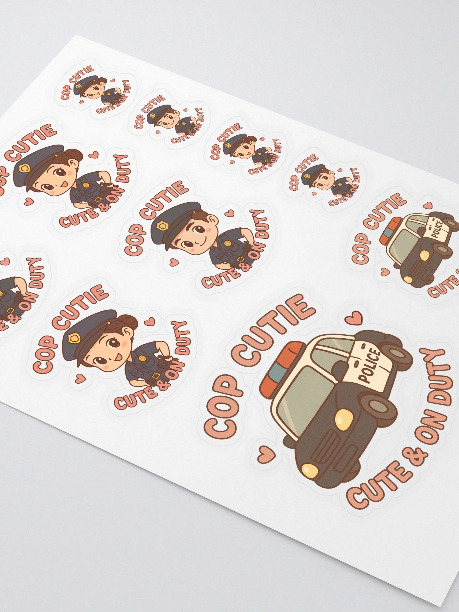 Cop Cutie Sticker Collection product image (2)