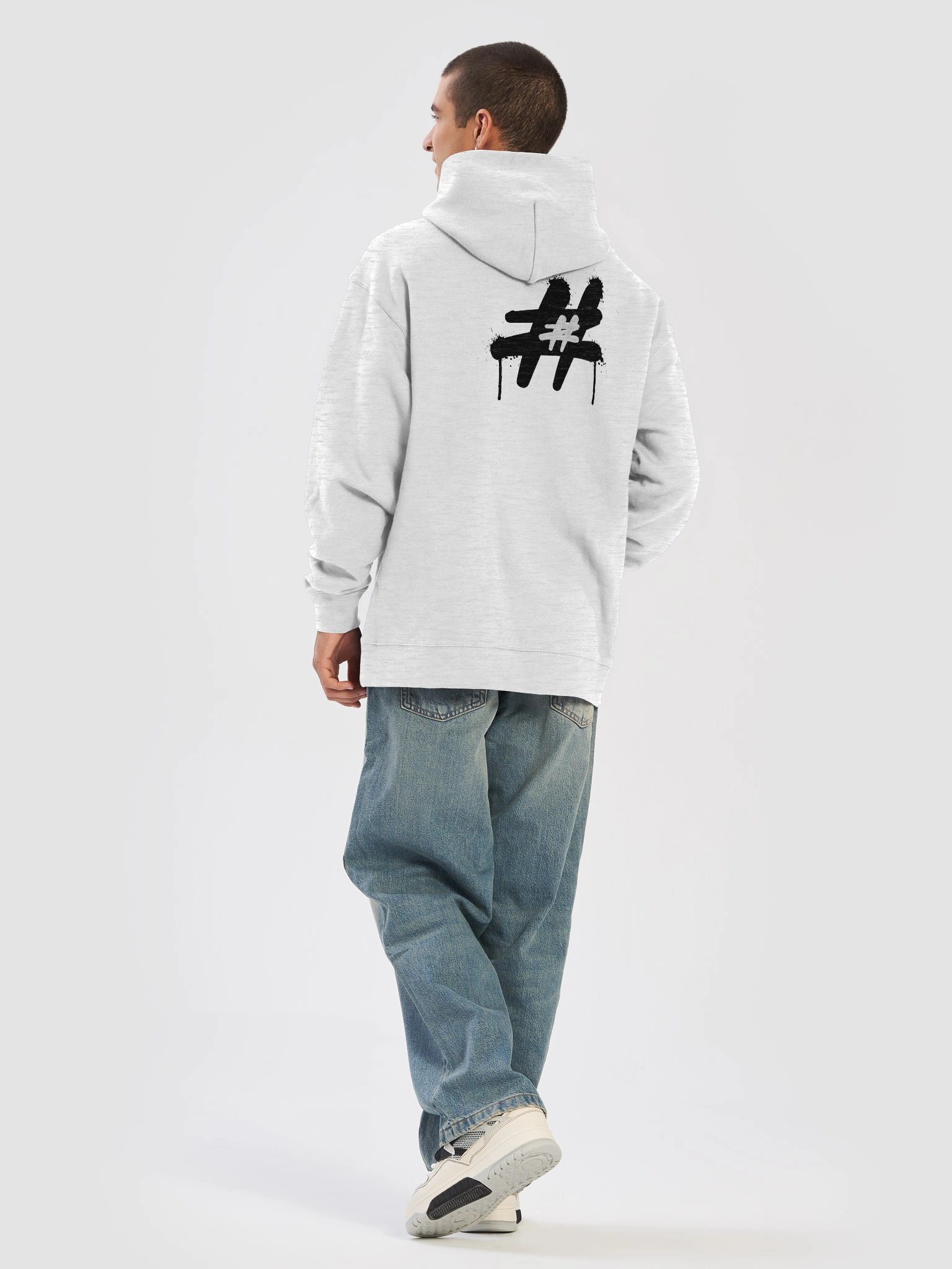 GRAFFITI EDITION HOODIE WHITE product image (6)