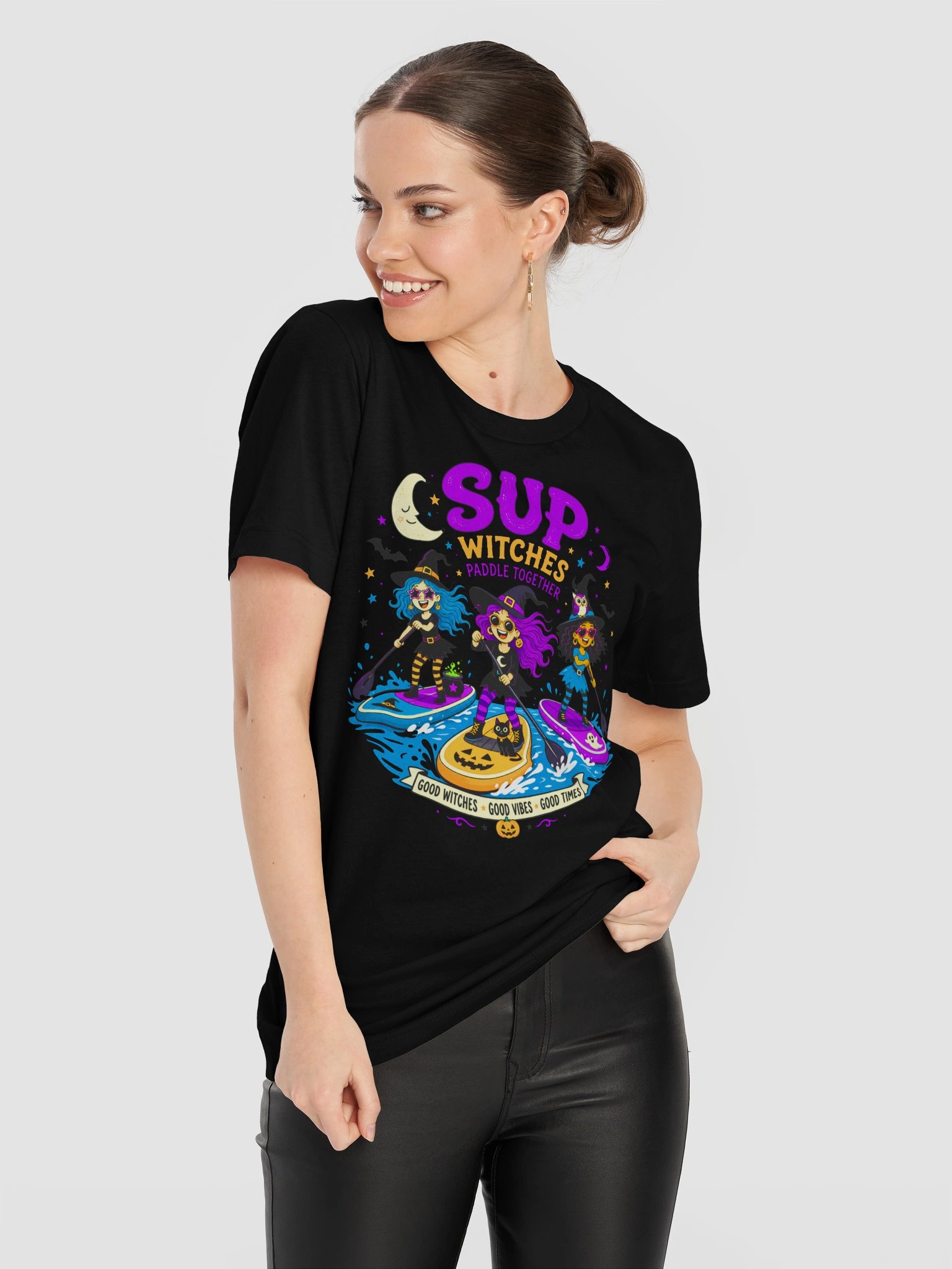 SUP Witches Paddle Together Tee product image (3)