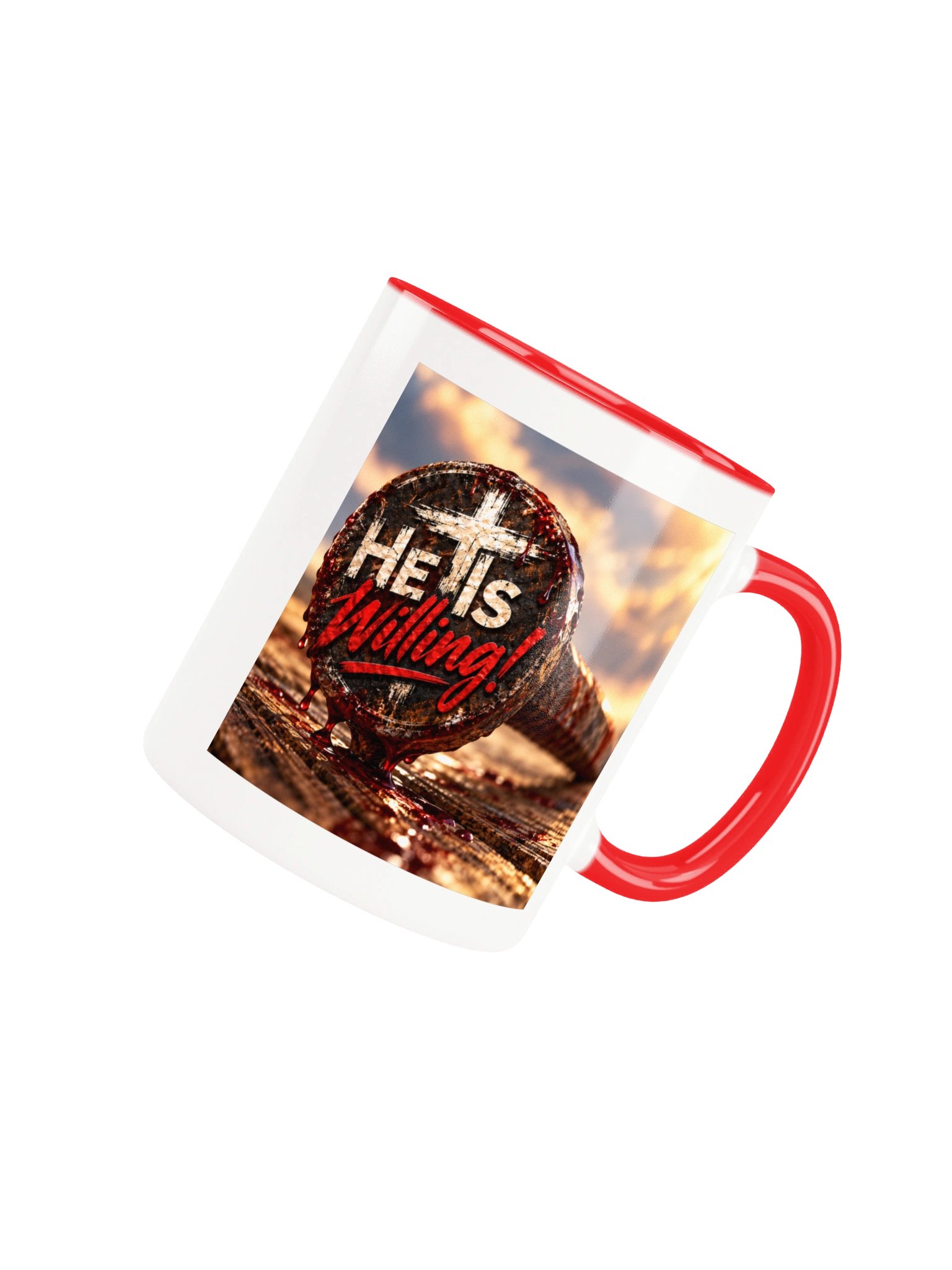 He Is Willing Mug product image (4)