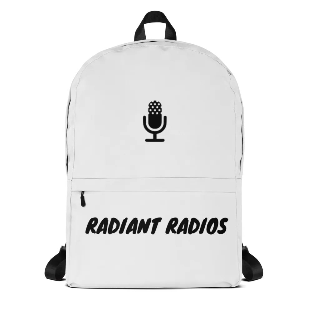 Radiant Radios All-Over Backpack product image (1)