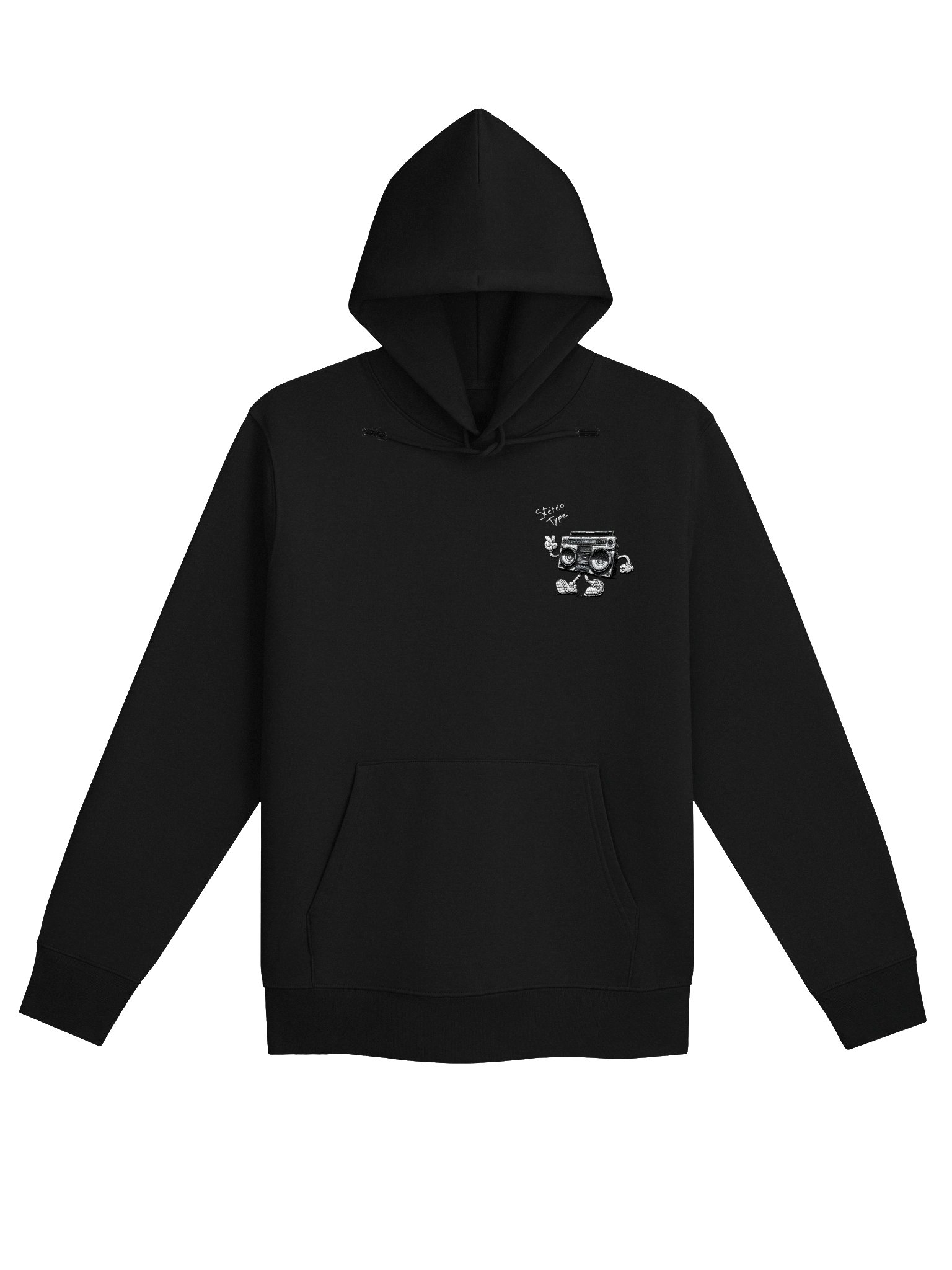Stereo Type Embroidered Hoodie #1 product image (2)