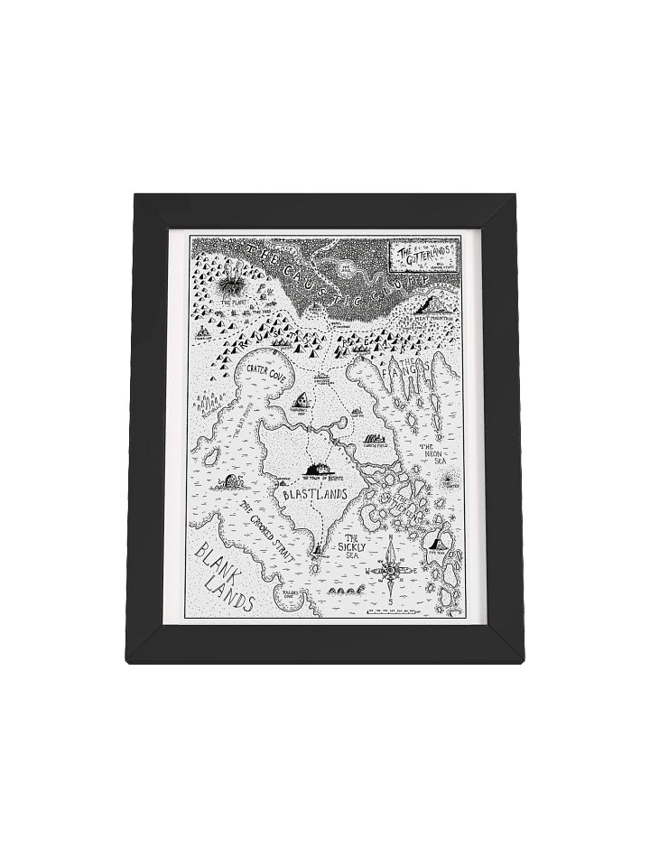 The Gutterlands Map product image (1)
