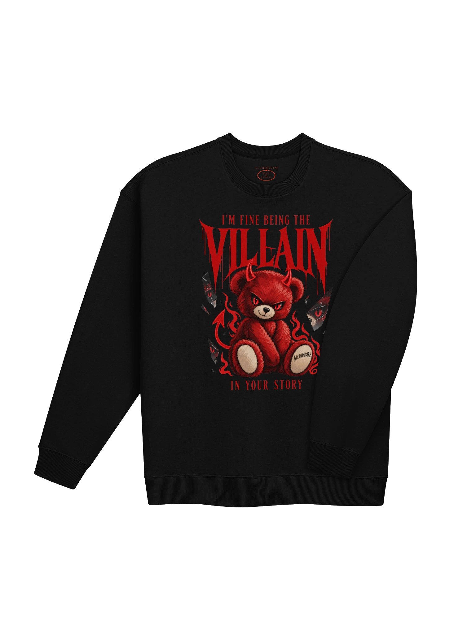 Sweatshirt Unisexe Oversize Coton Bio Poids Lourd – THE VILLAIN product image (8)