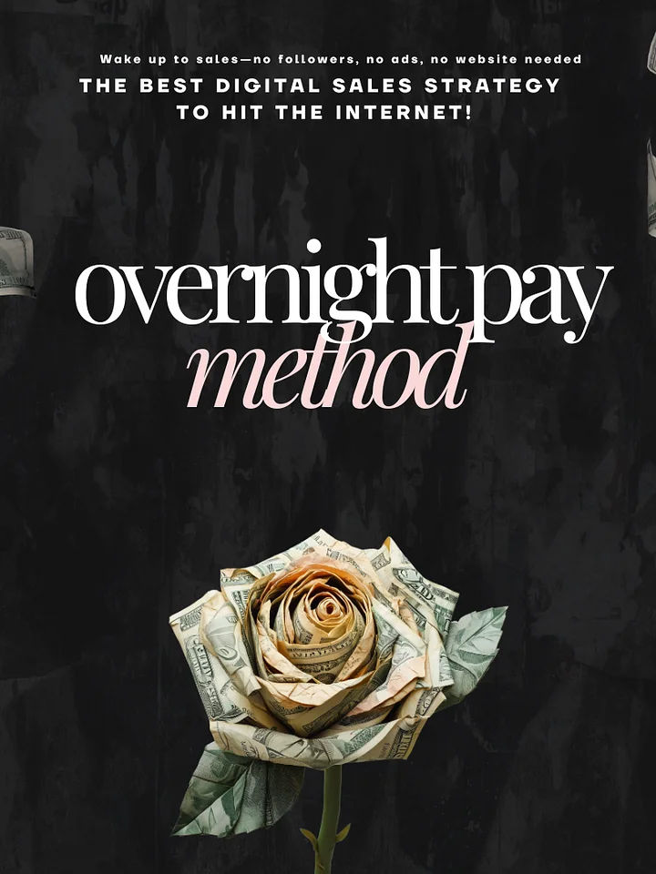 Overnight Pay Method - MRR product image (1)