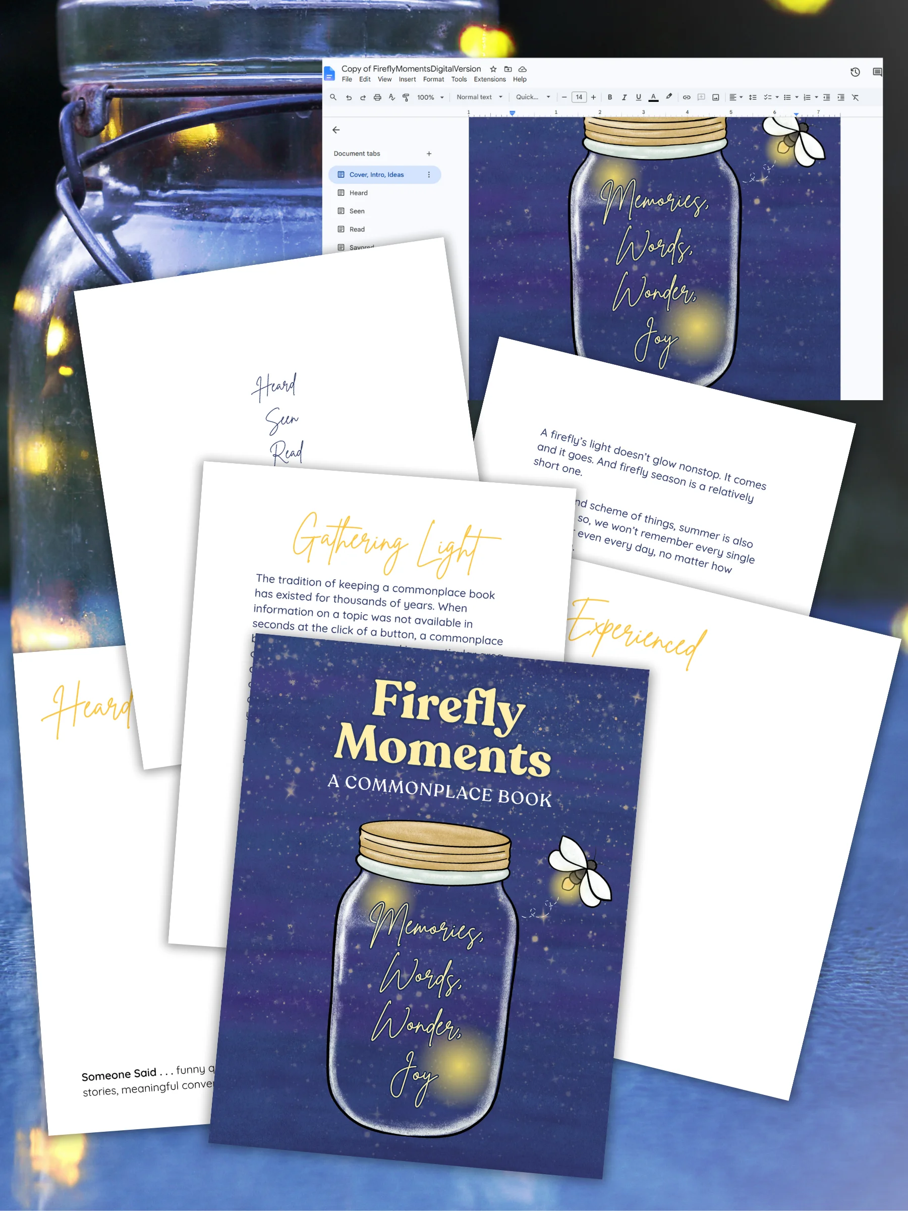 Firefly Moments: A Commonplace Book product image (1)