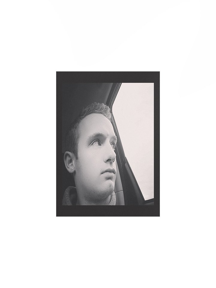 itssCSChris Poster Black and White product image (1)
